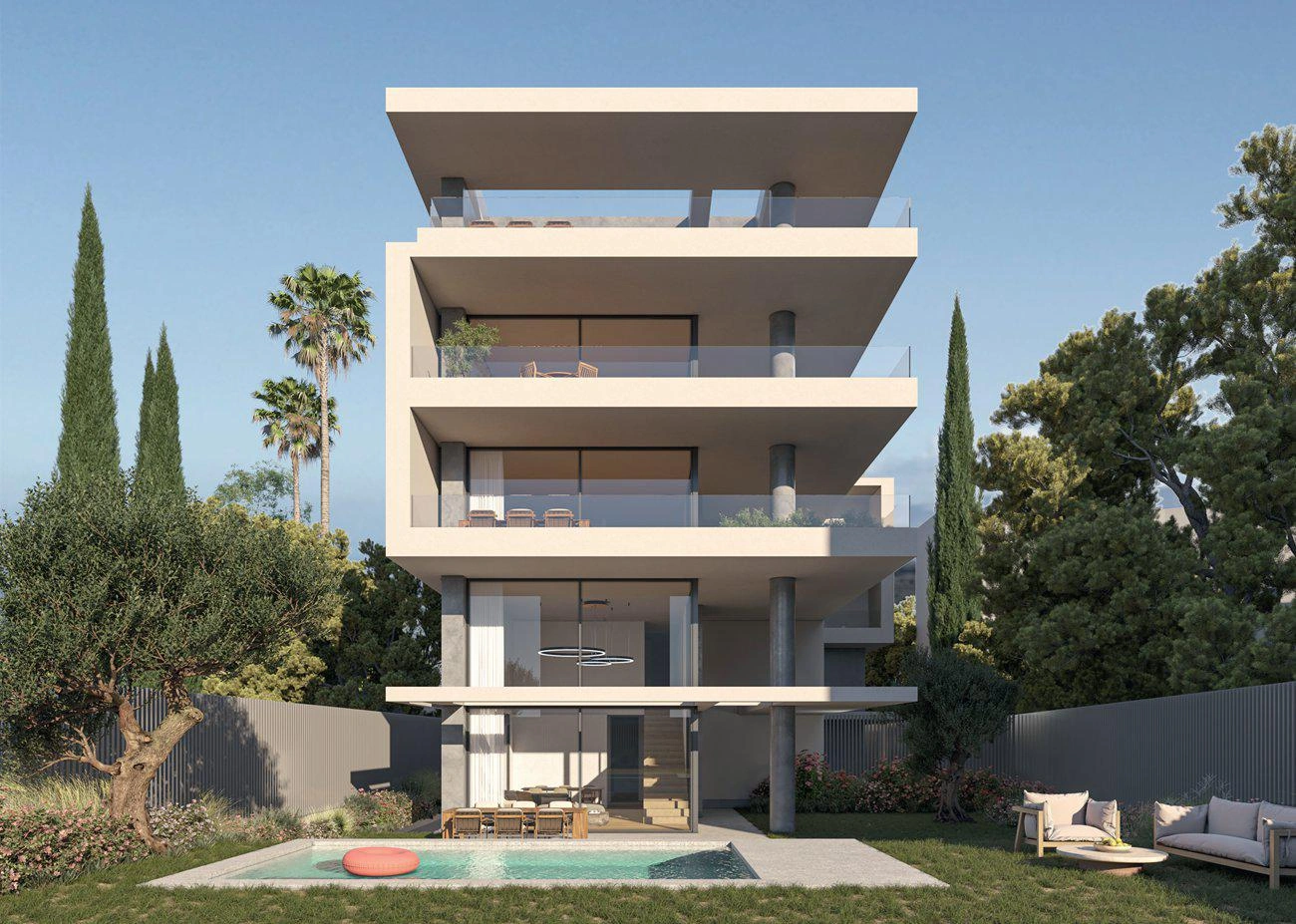 شقق في مجمع سكني حديث في أتيكا، اليونان