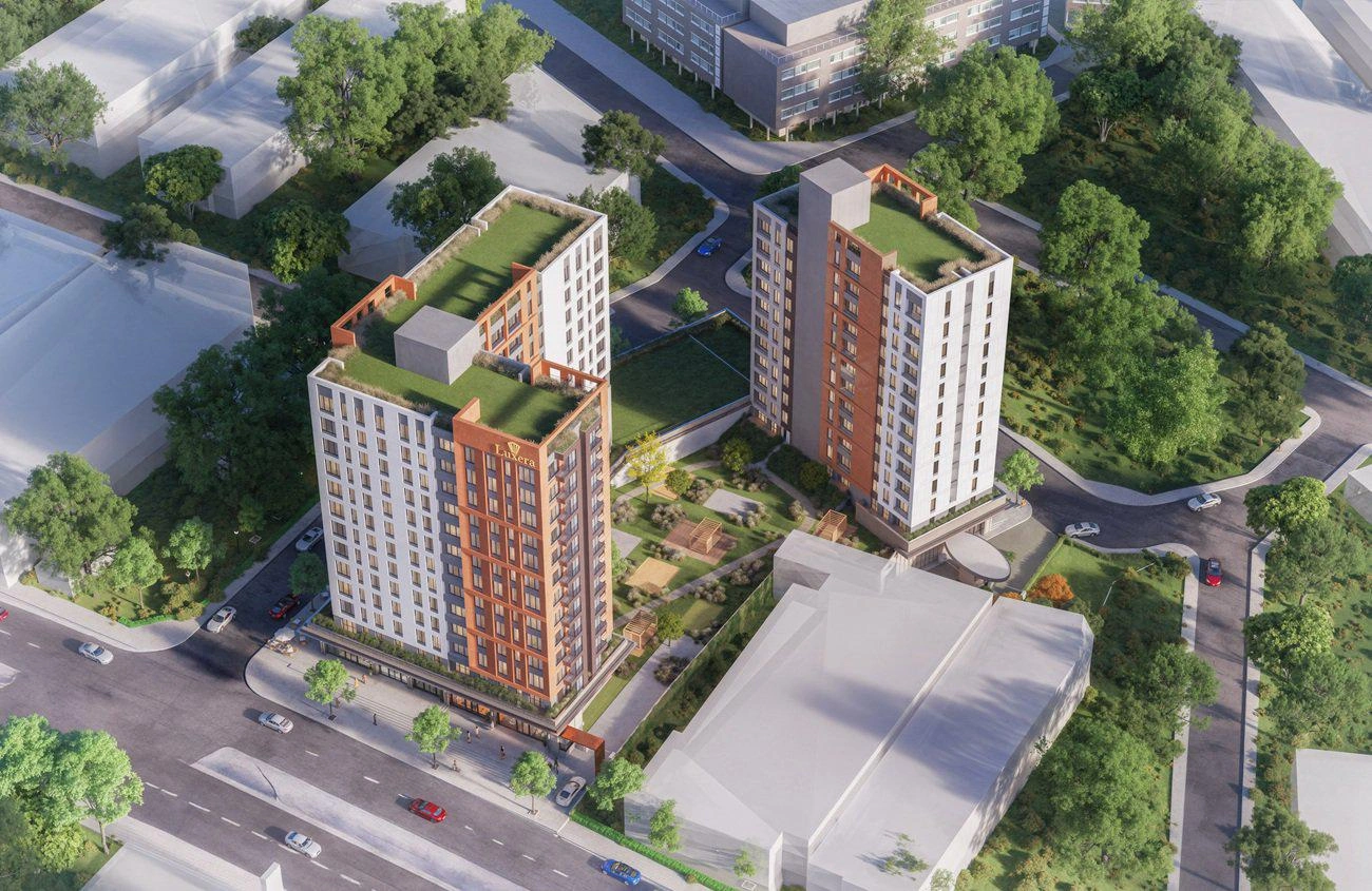 Apartments in a new residential complex in Istanbul, Turkiye