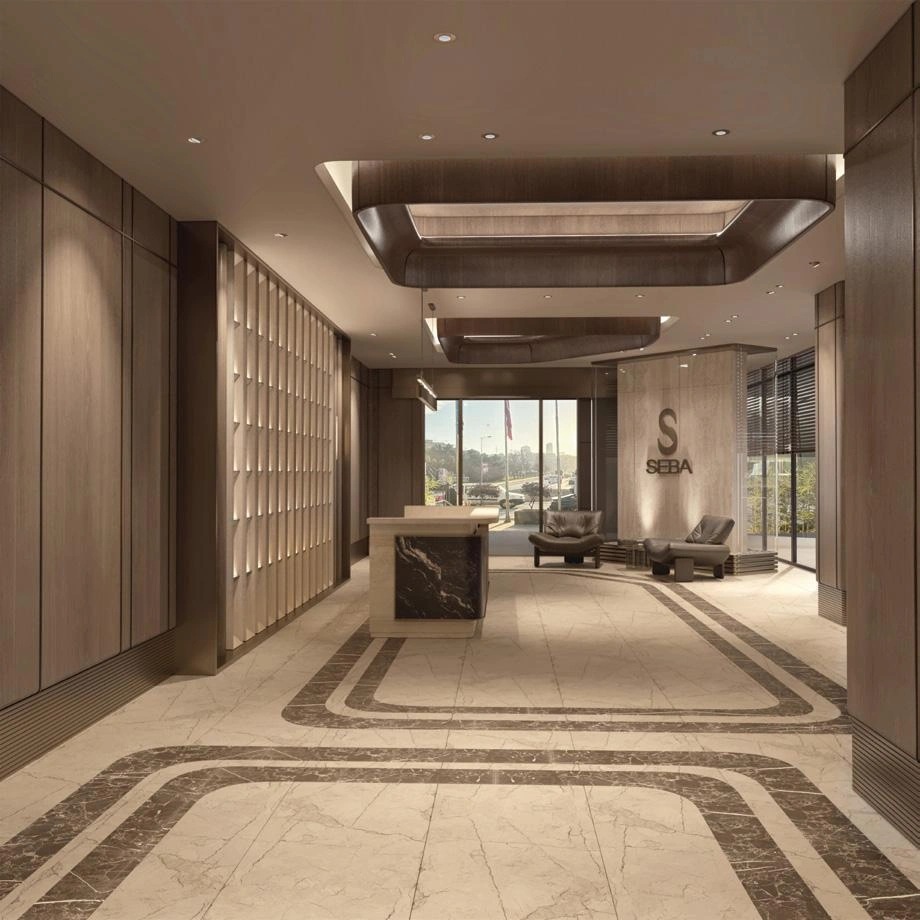 Apartments in a modern residential complex in Istanbul, Turkiye