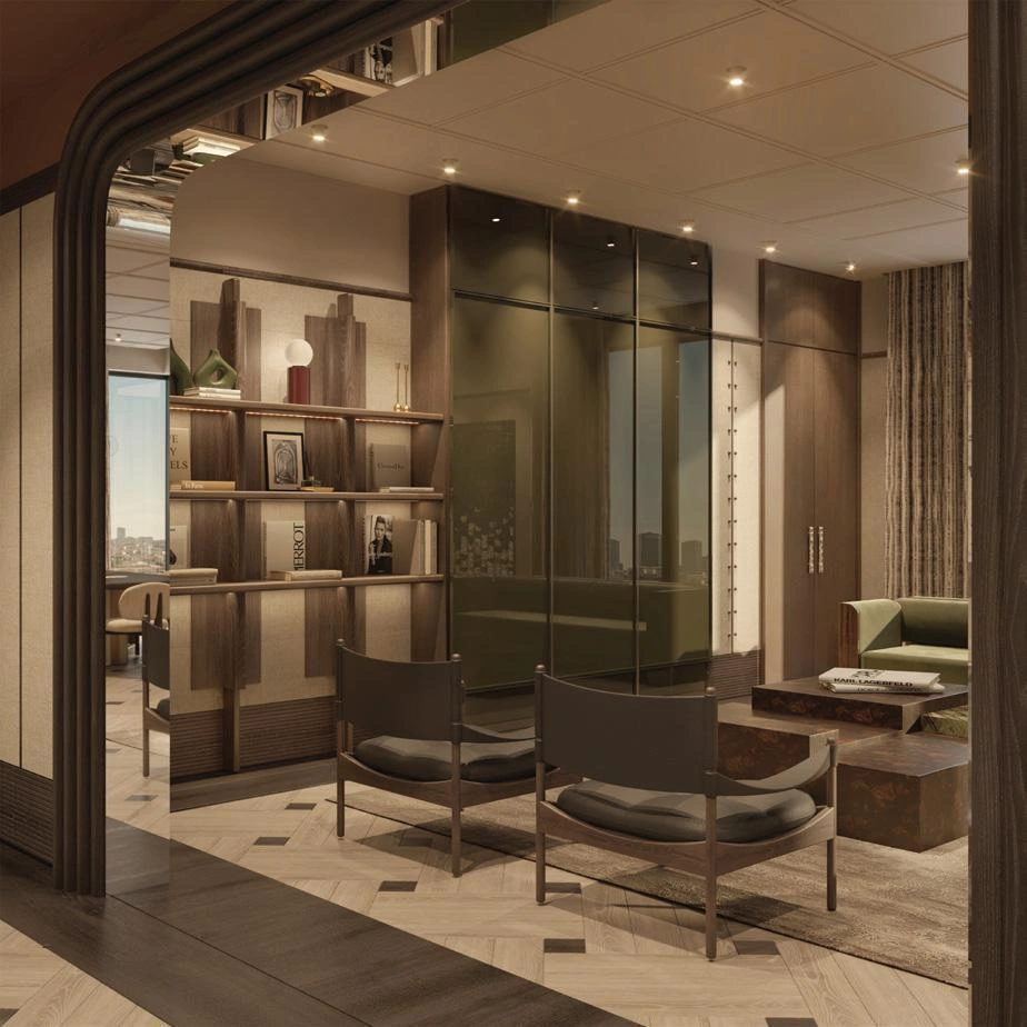 Apartments in a modern residential complex in Istanbul, Turkiye