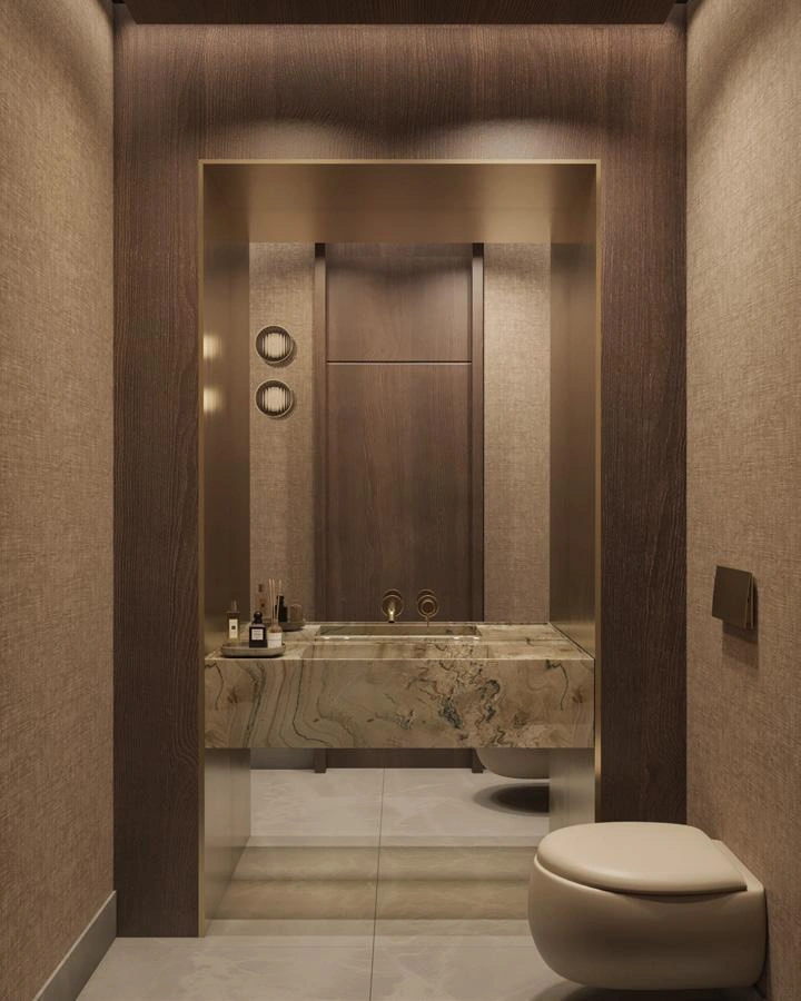 Apartments in a modern residential complex in Istanbul, Turkiye