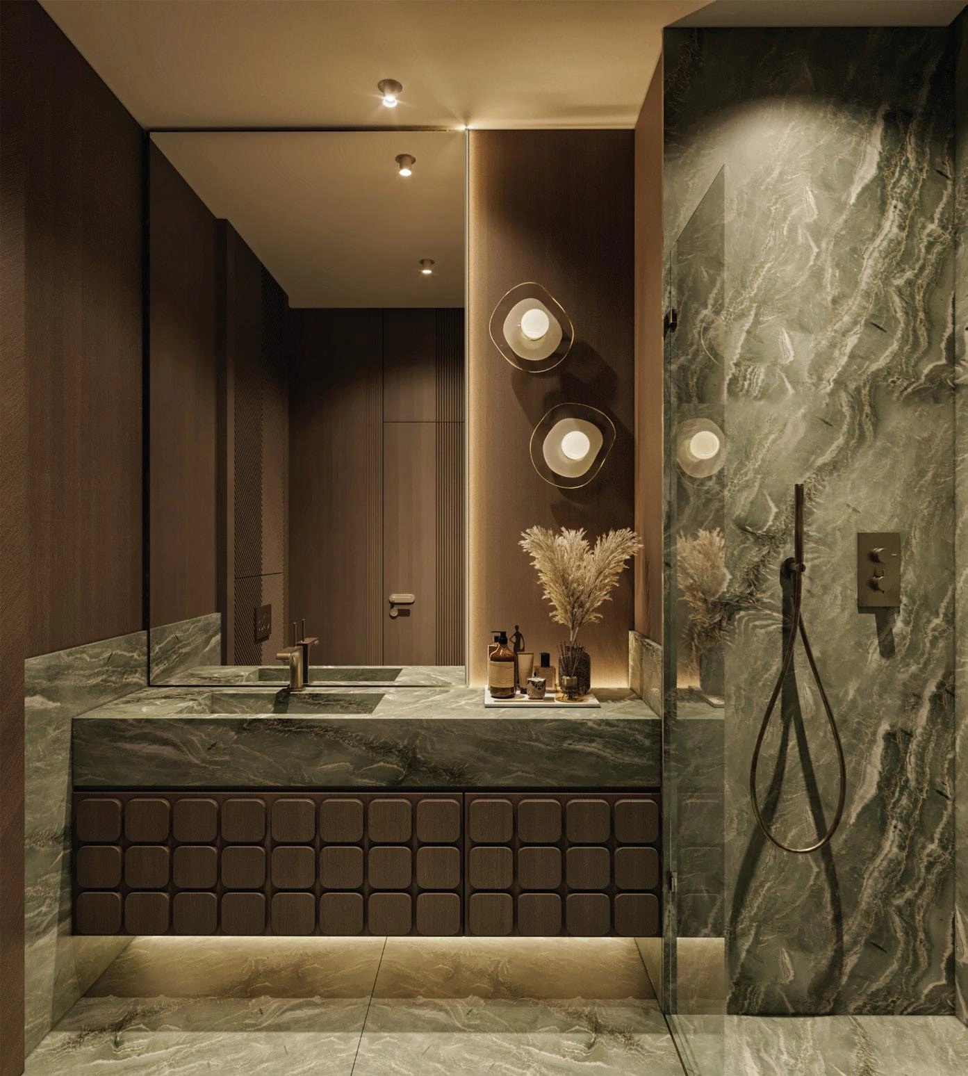 Apartments in a modern residential complex in Istanbul, Turkiye