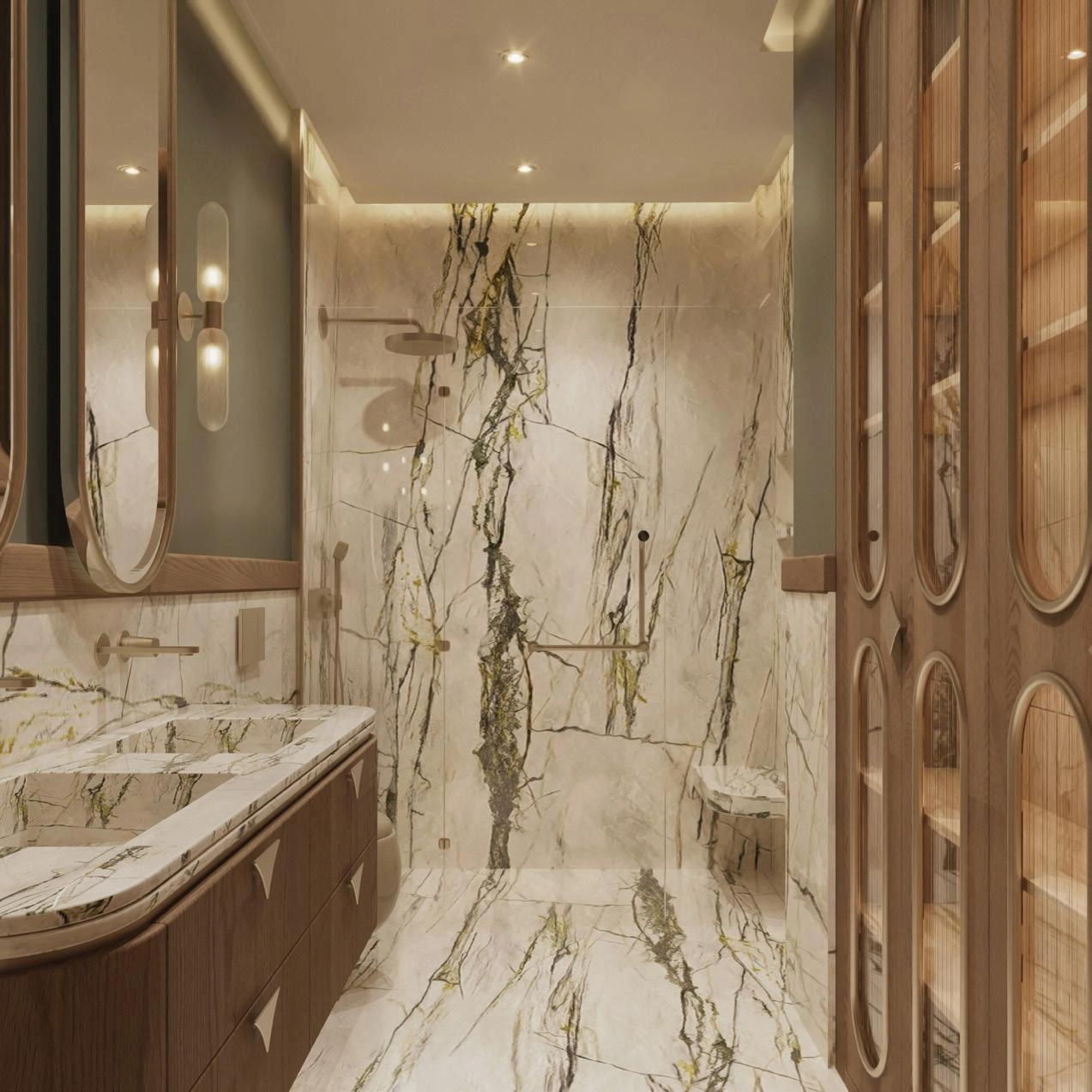 Apartments in a modern residential complex in Istanbul, Turkiye