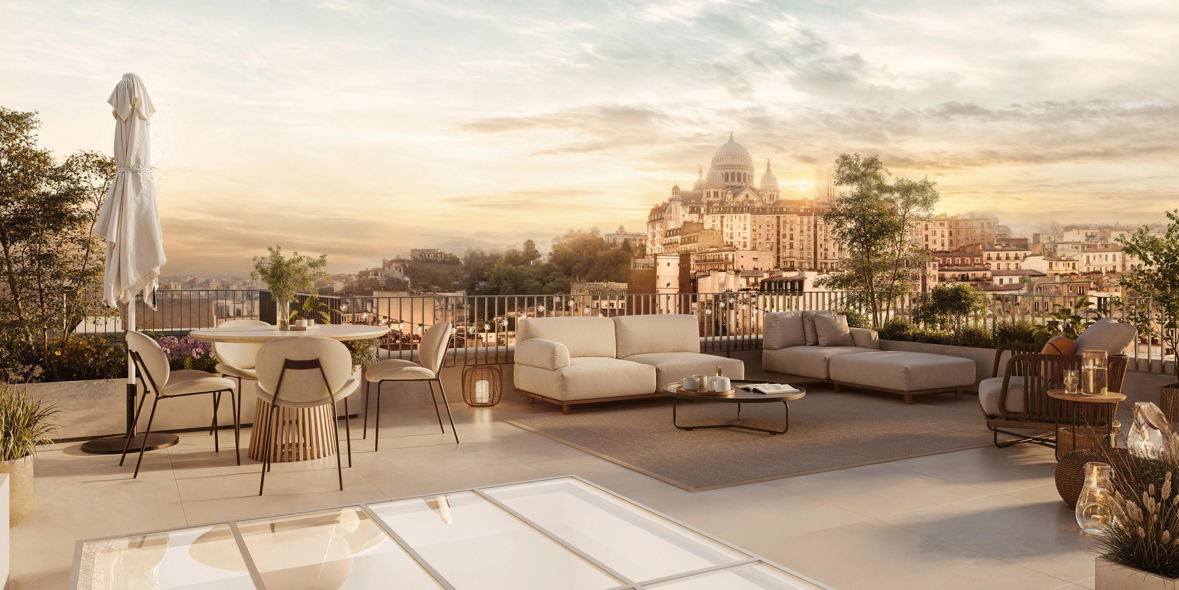 法国伊尔-德-法兰西大区现代住宅小区公寓