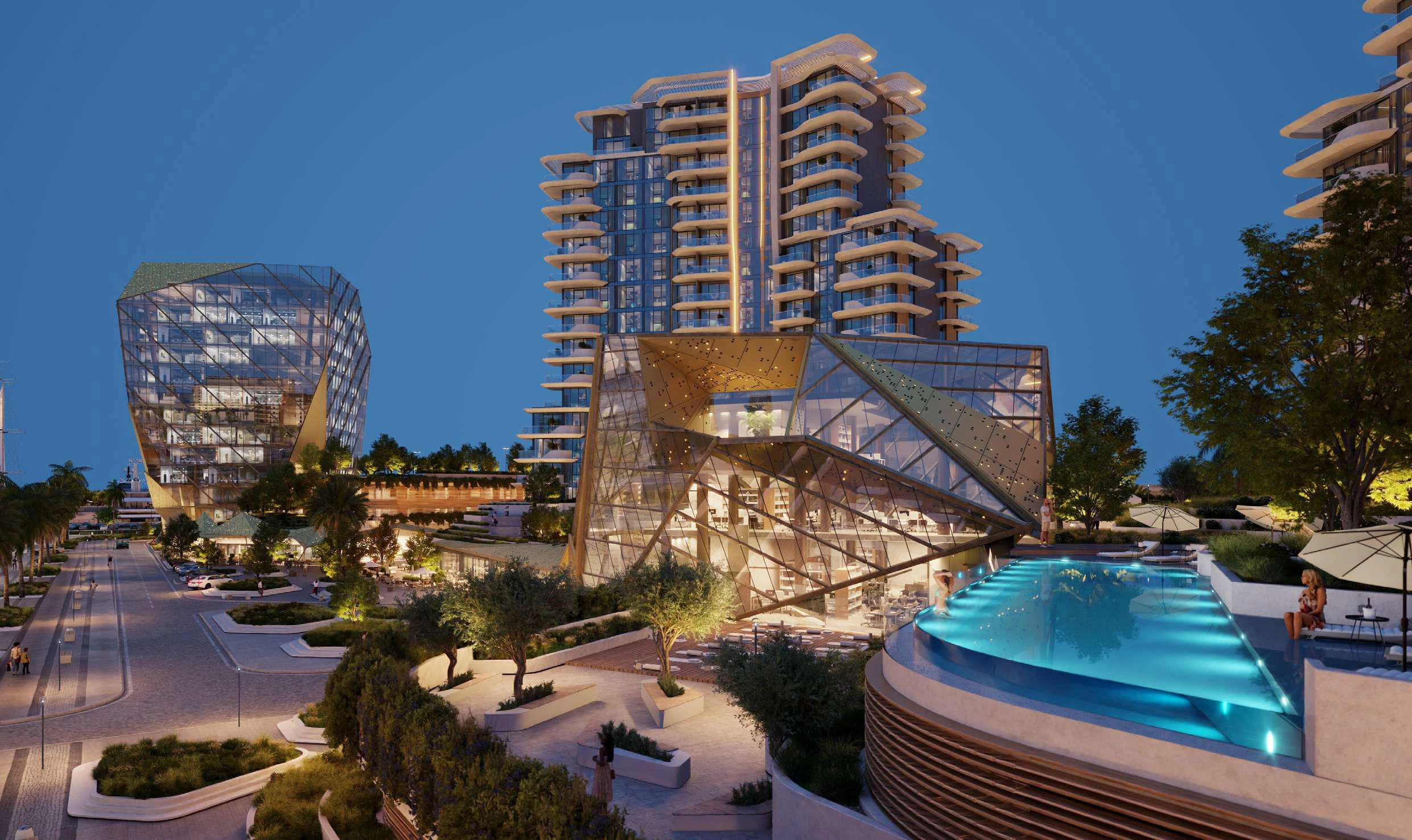 Portside Square के अपार्टमेंट, संयुक्त अरब अमीरात, दुबई