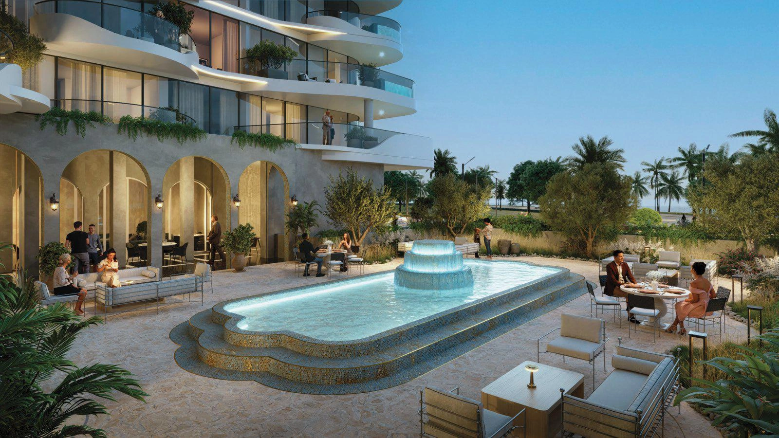 La Perla 复式住宅,阿联酋 · 拉斯海玛