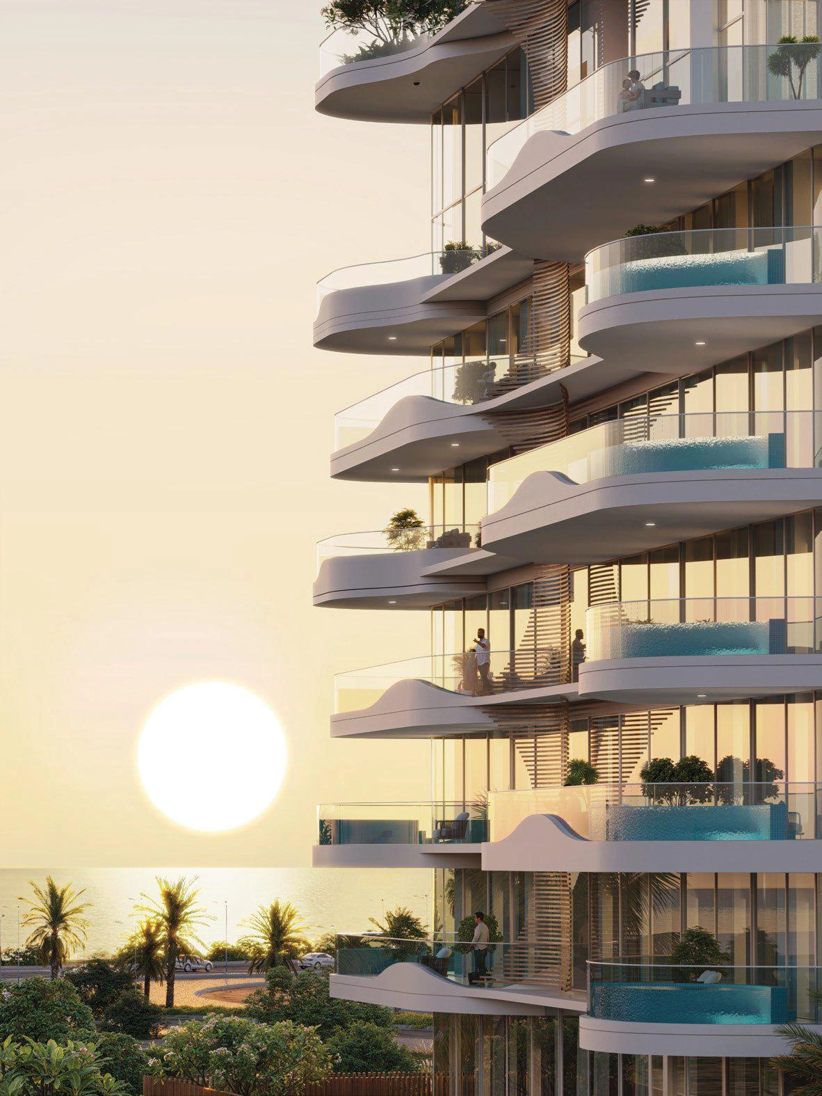 La Perla 复式住宅,阿联酋 · 拉斯海玛