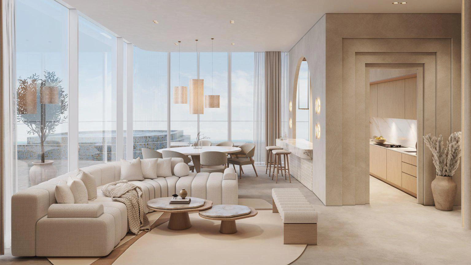 La Perla 复式住宅,阿联酋 · 拉斯海玛