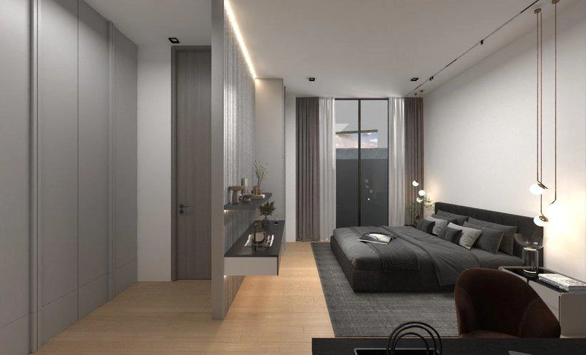 Villas in a modern residential complex in Phuket, Thailand