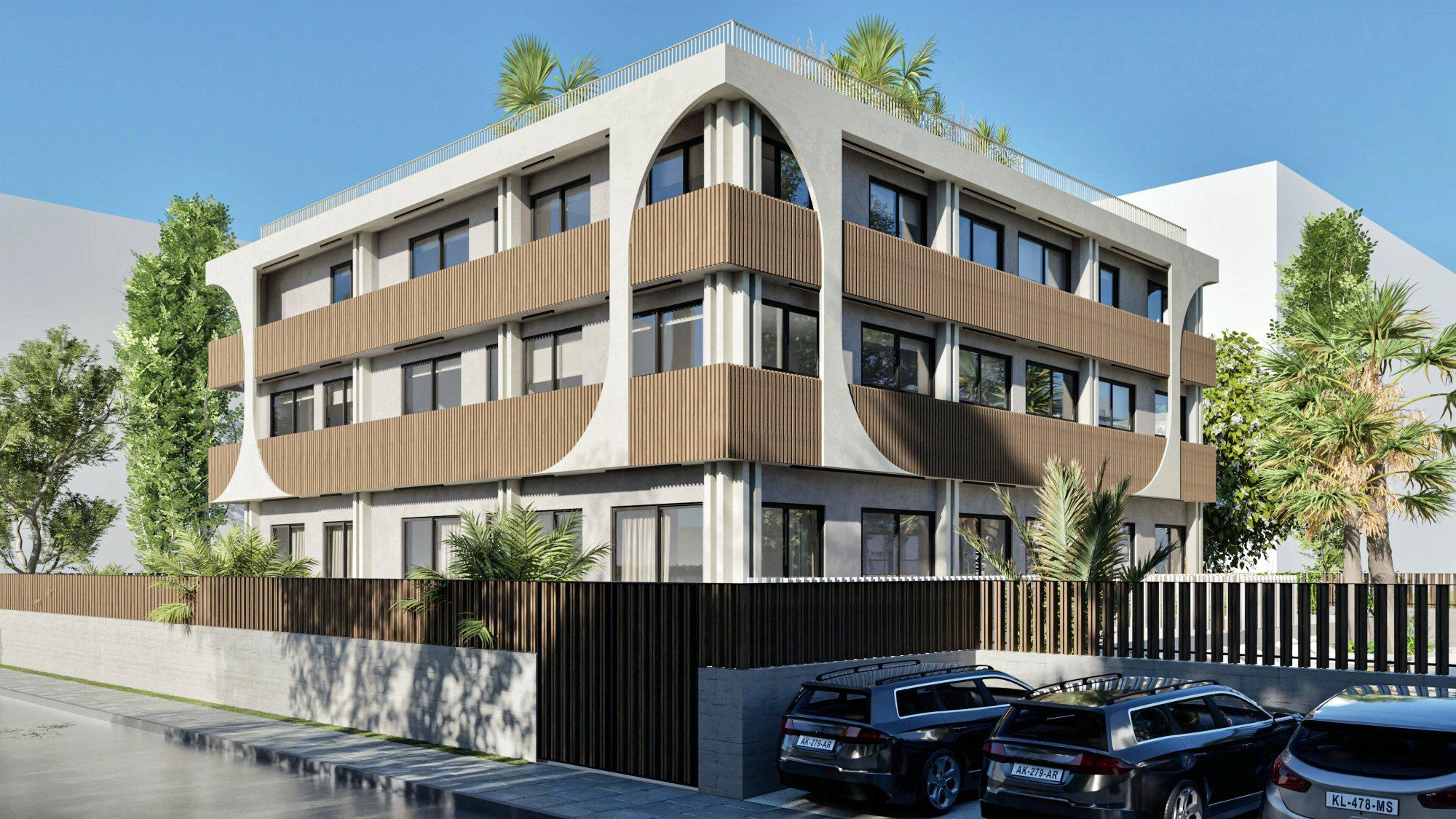 شقق في مجمع سكني حديث في أتيكا، اليونان