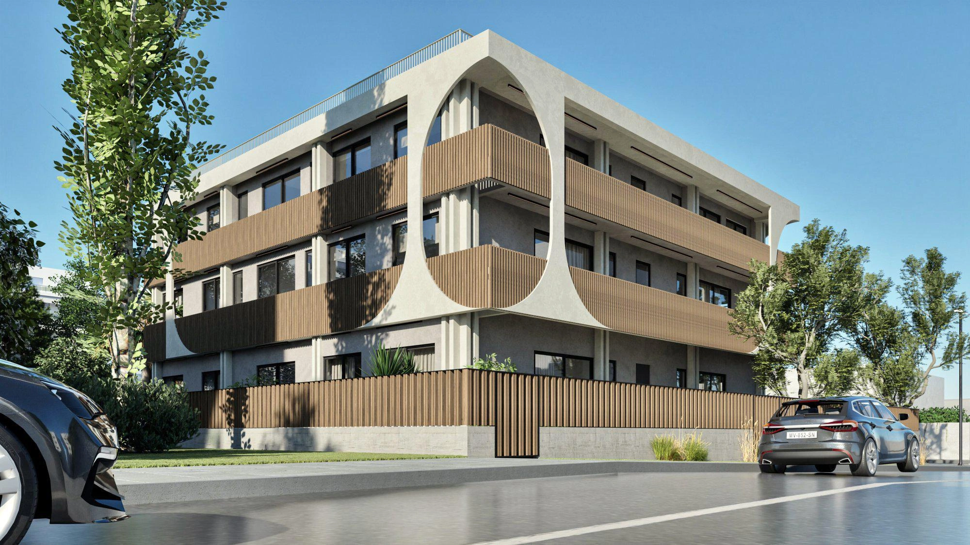 شقق في مجمع سكني حديث في أتيكا، اليونان