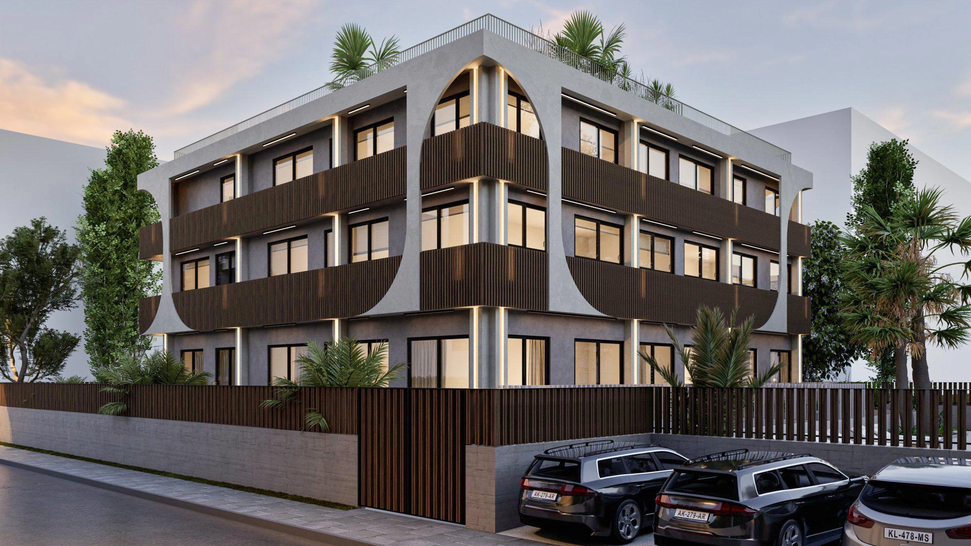 شقق في مجمع سكني حديث في أتيكا، اليونان