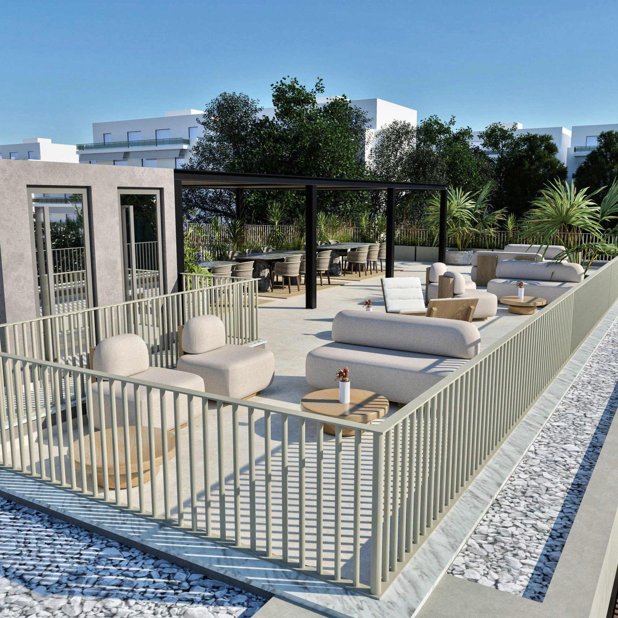 شقق في مجمع سكني حديث في أتيكا، اليونان