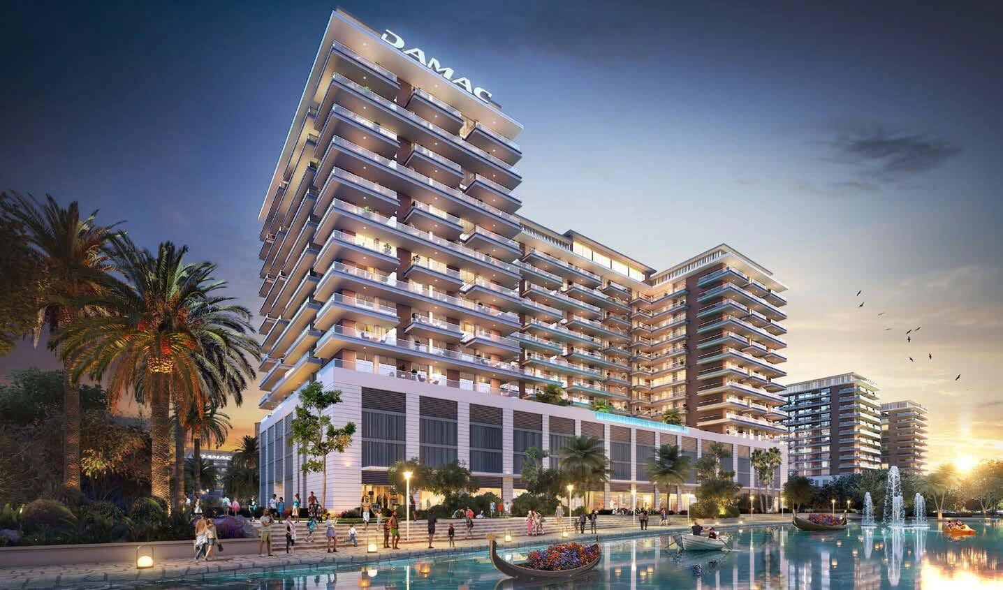 Apartamentos en un moderno complejo residencial en Dubái, Emiratos Árabes Unidos