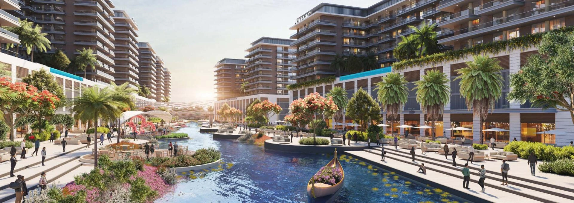 Apartamentos en un moderno complejo residencial en Dubái, Emiratos Árabes Unidos