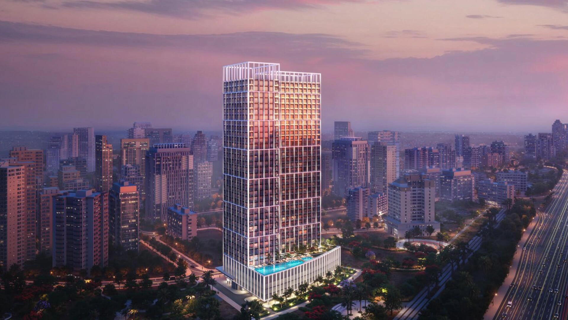 位于阿联酋迪拜的住宅小区公寓