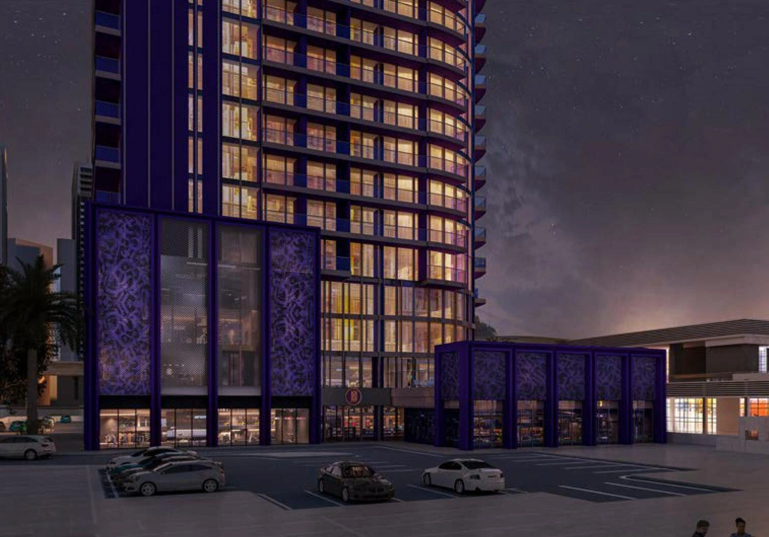 位于迪拜(阿拉伯联合酋长国)新建住宅小区的公寓