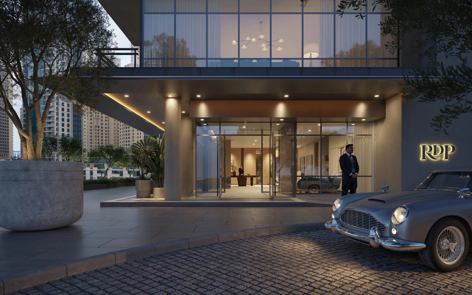 位于阿联酋迪拜住宅综合体的公寓