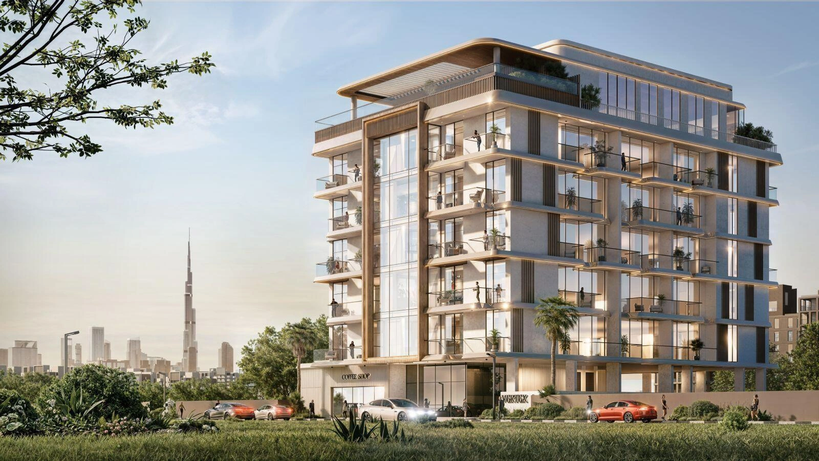 Residenzen in einem modernen Wohnkomplex in Dubai, Vereinigte Arabische Emirate