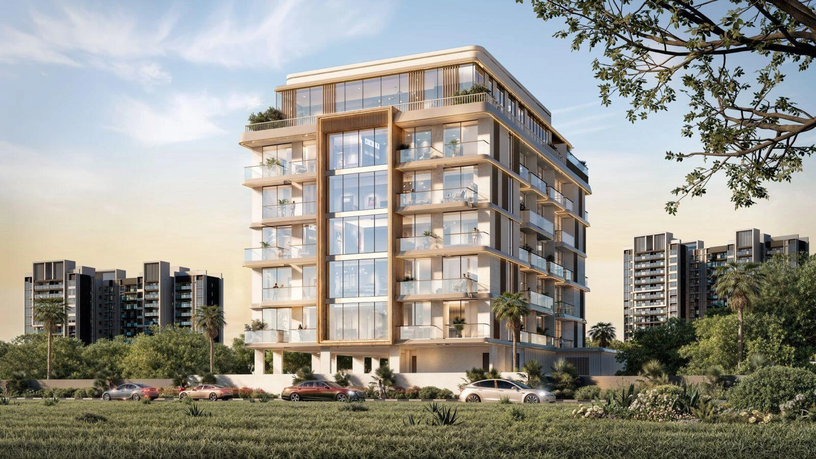 Residenzen in einem modernen Wohnkomplex in Dubai, Vereinigte Arabische Emirate
