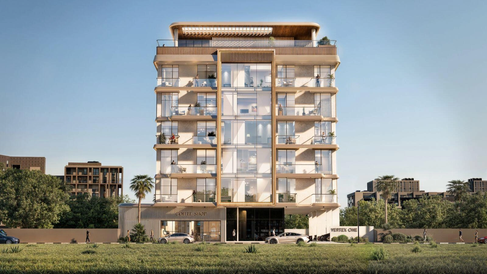 Residenzen in einem modernen Wohnkomplex in Dubai, Vereinigte Arabische Emirate