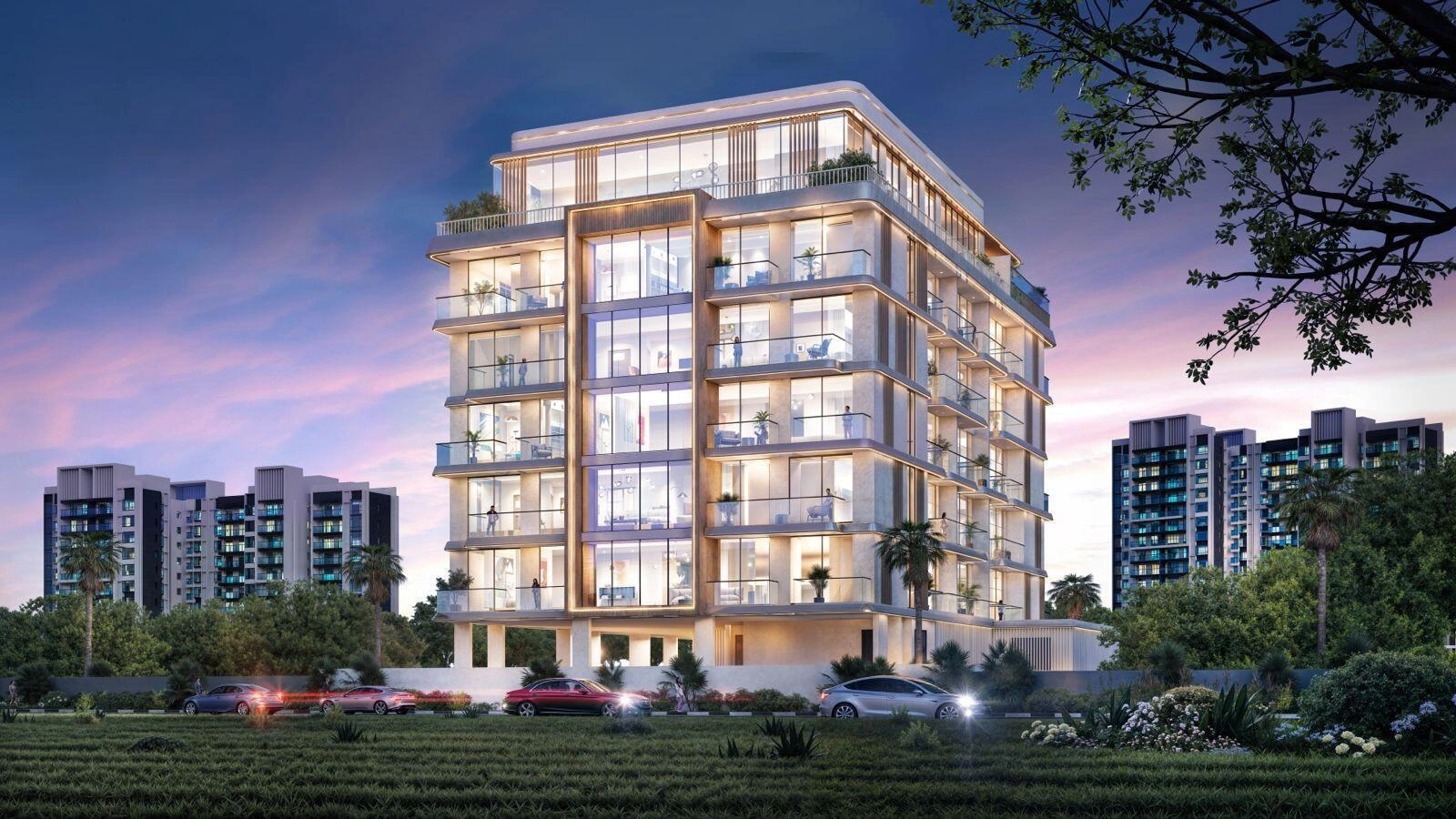 Residenzen in einem modernen Wohnkomplex in Dubai, Vereinigte Arabische Emirate