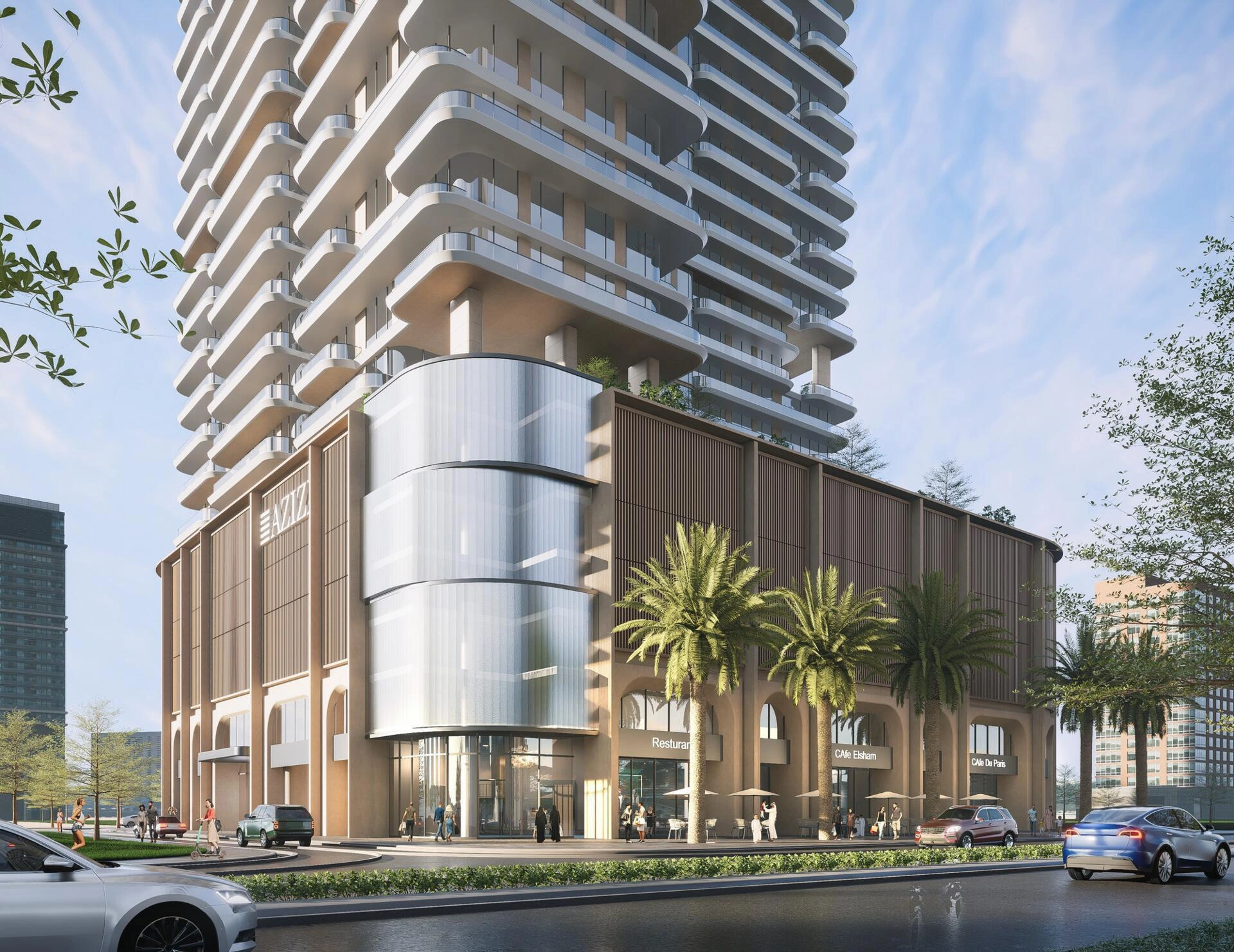 位于阿拉伯城(City of Arabia),迪拜,阿拉伯联合酋长国的现代住宅综合体项目