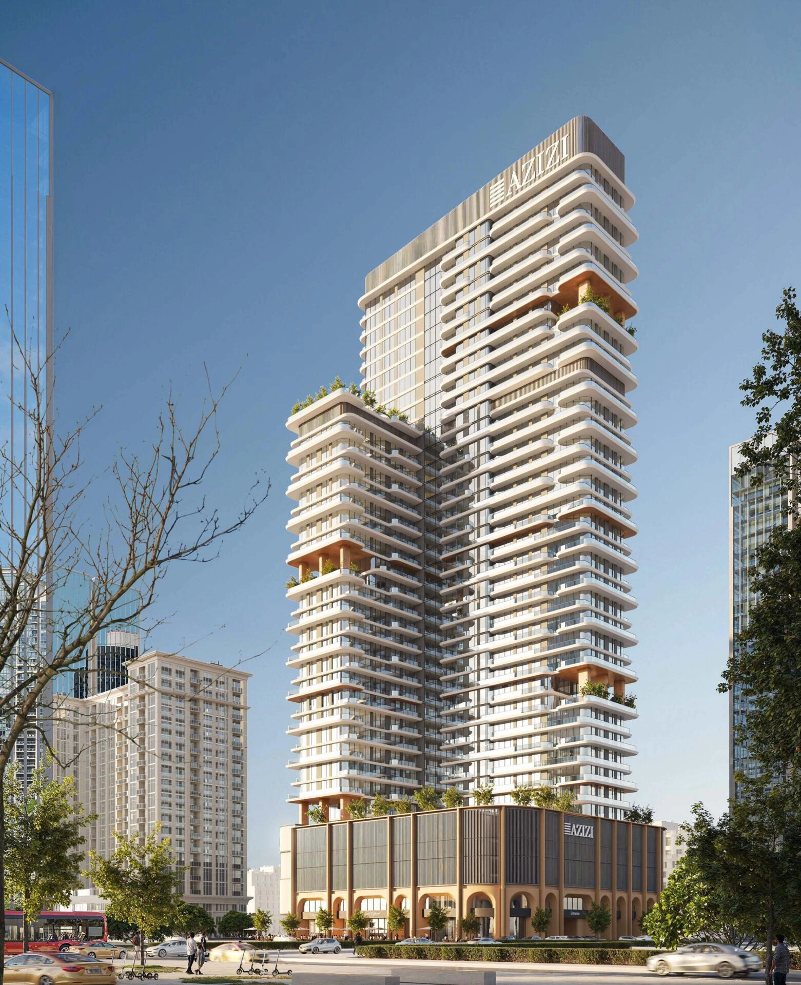 位于阿拉伯城(City of Arabia),迪拜,阿拉伯联合酋长国的现代住宅综合体项目