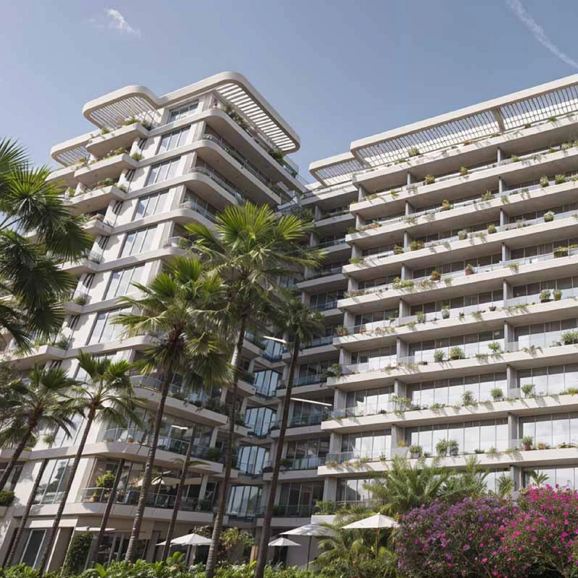 位于迪拜(阿拉伯联合酋长国)现代住宅小区的公寓