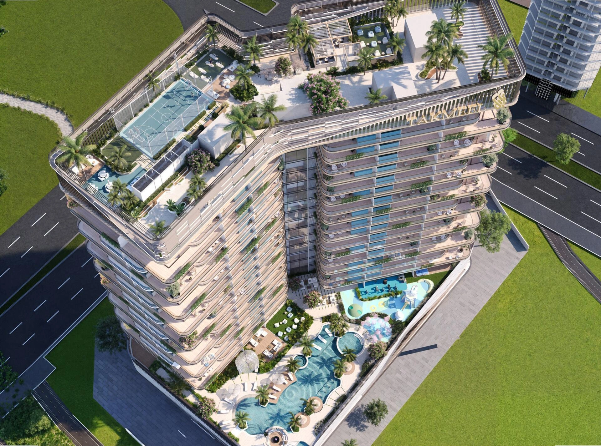 阿联酋迪拜的度假式项目