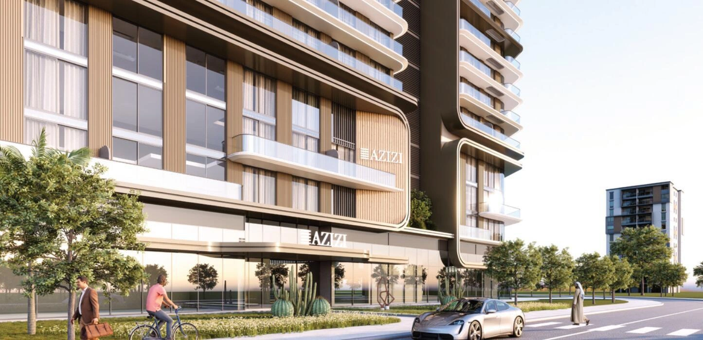 位于阿联酋迪拜的现代住宅小区公寓