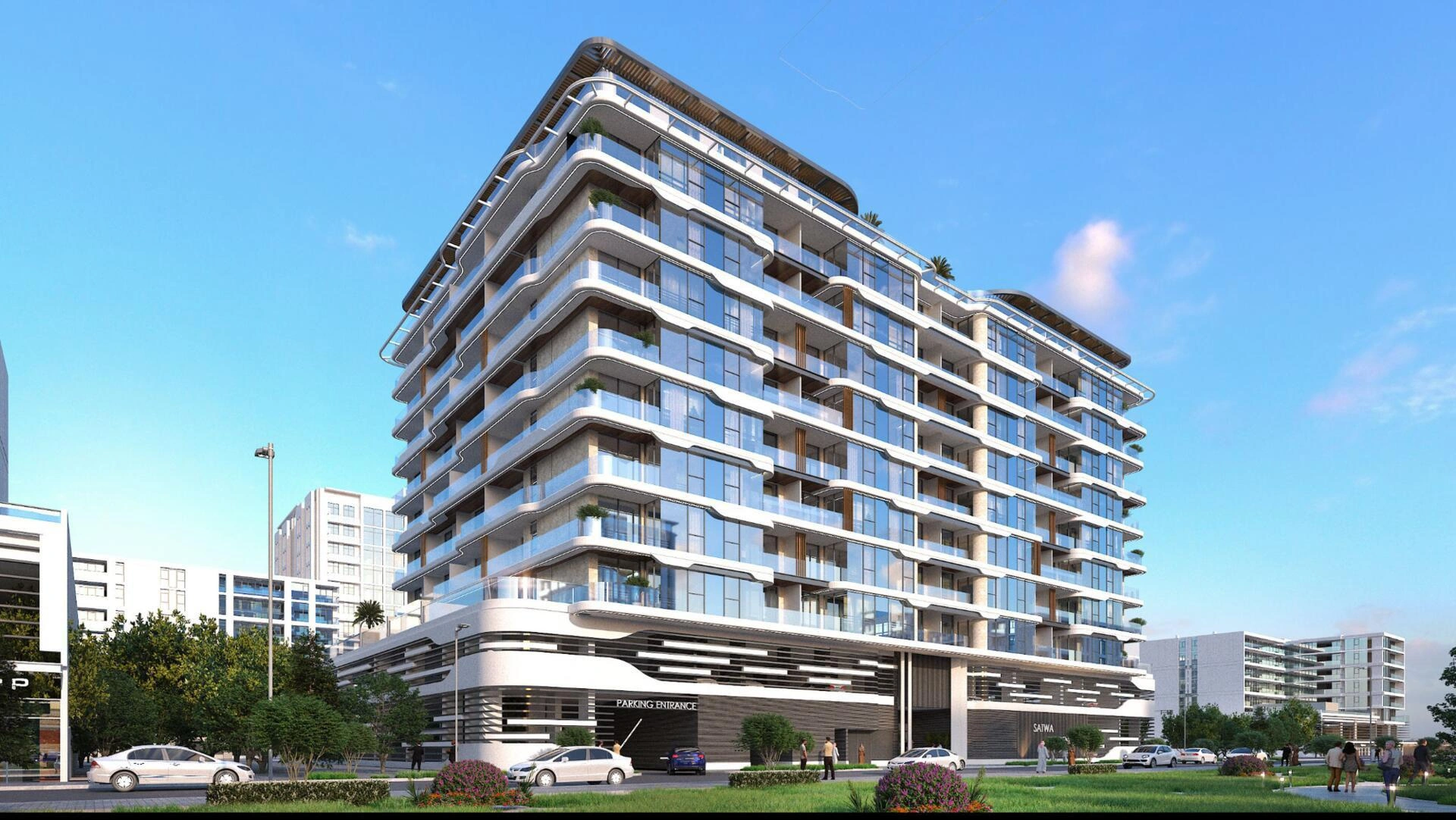 Appartements dans un complexe résidentiel à Jumeirah Garden City, Dubaï, Émirats arabes unis