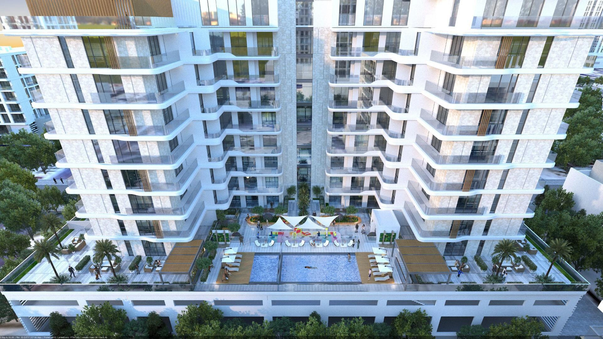 Appartements dans un complexe résidentiel à Jumeirah Garden City, Dubaï, Émirats arabes unis