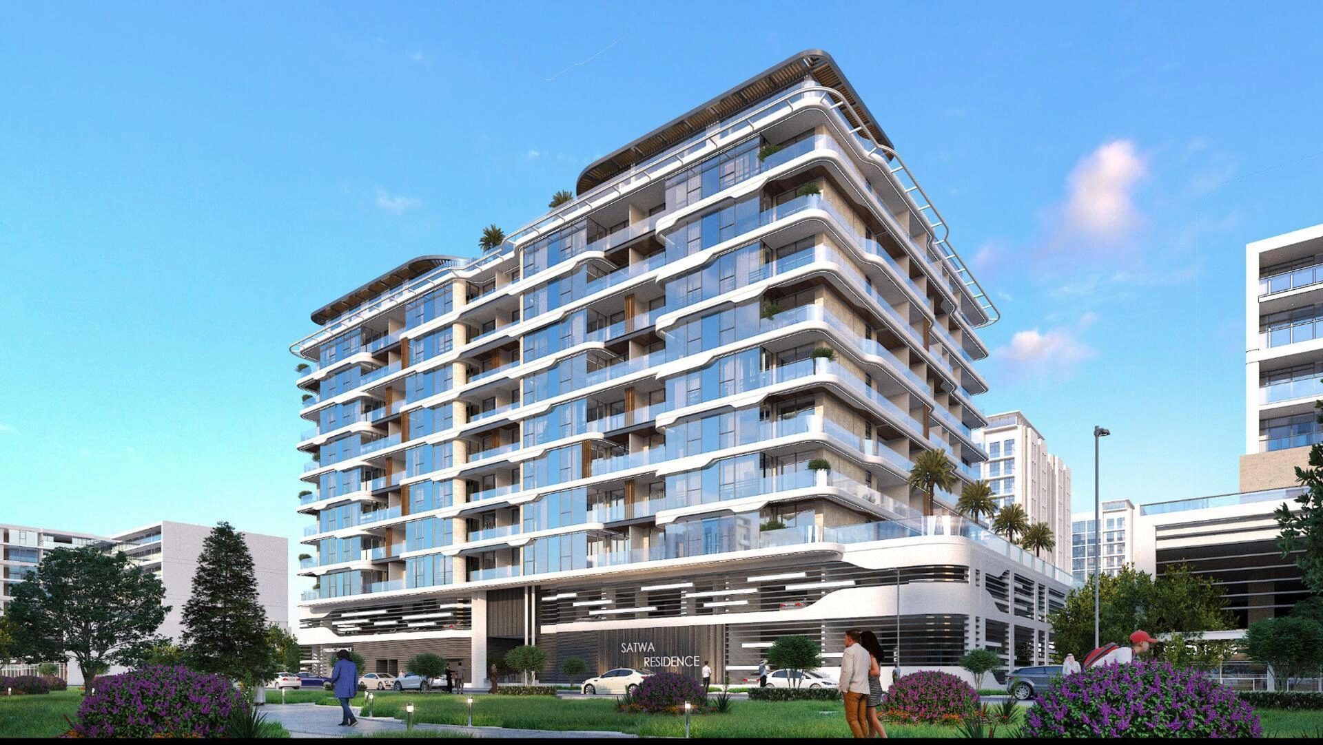 Appartements dans un complexe résidentiel à Jumeirah Garden City, Dubaï, Émirats arabes unis