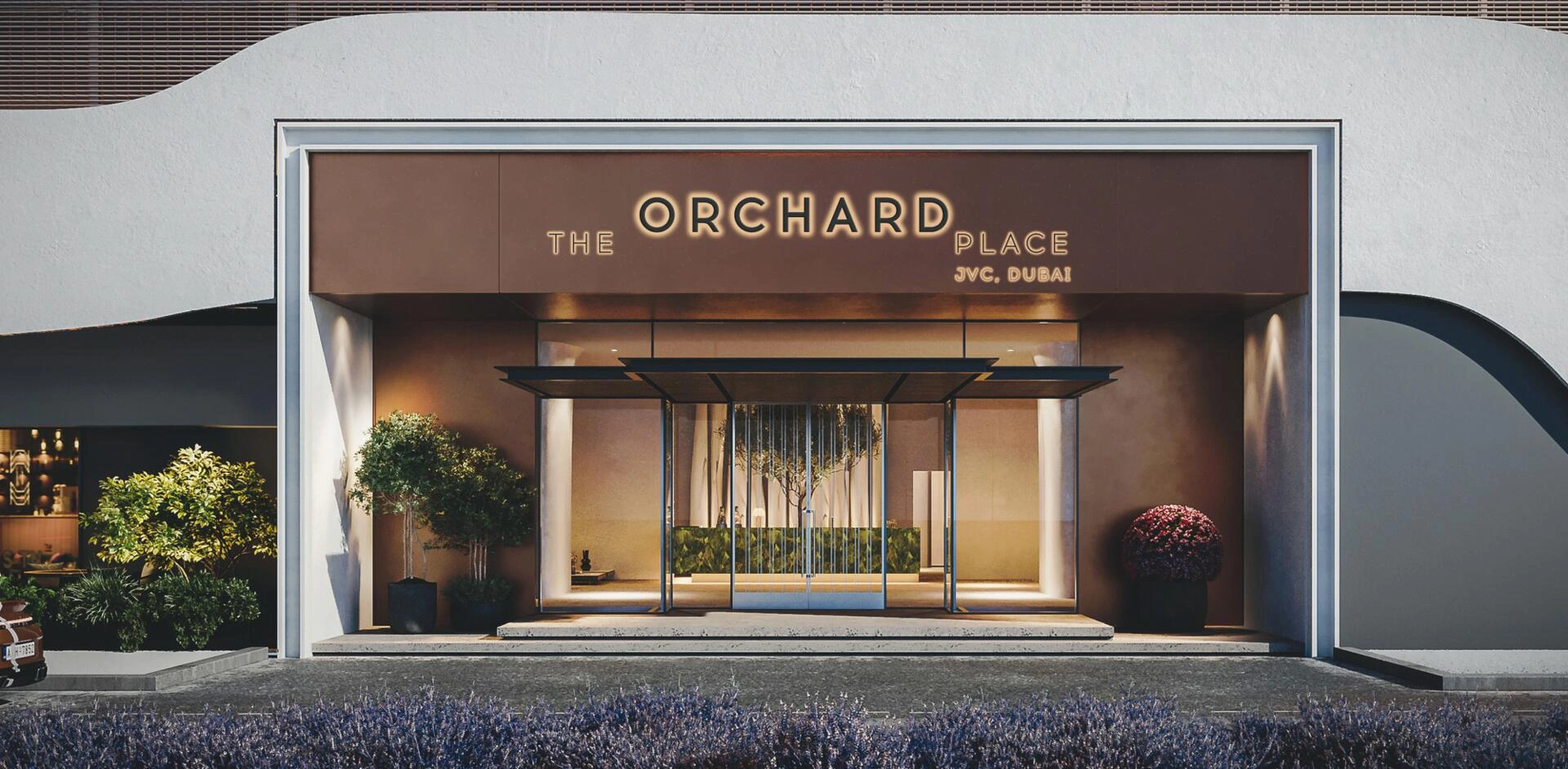 位于阿联酋迪拜现代住宅小区的公寓