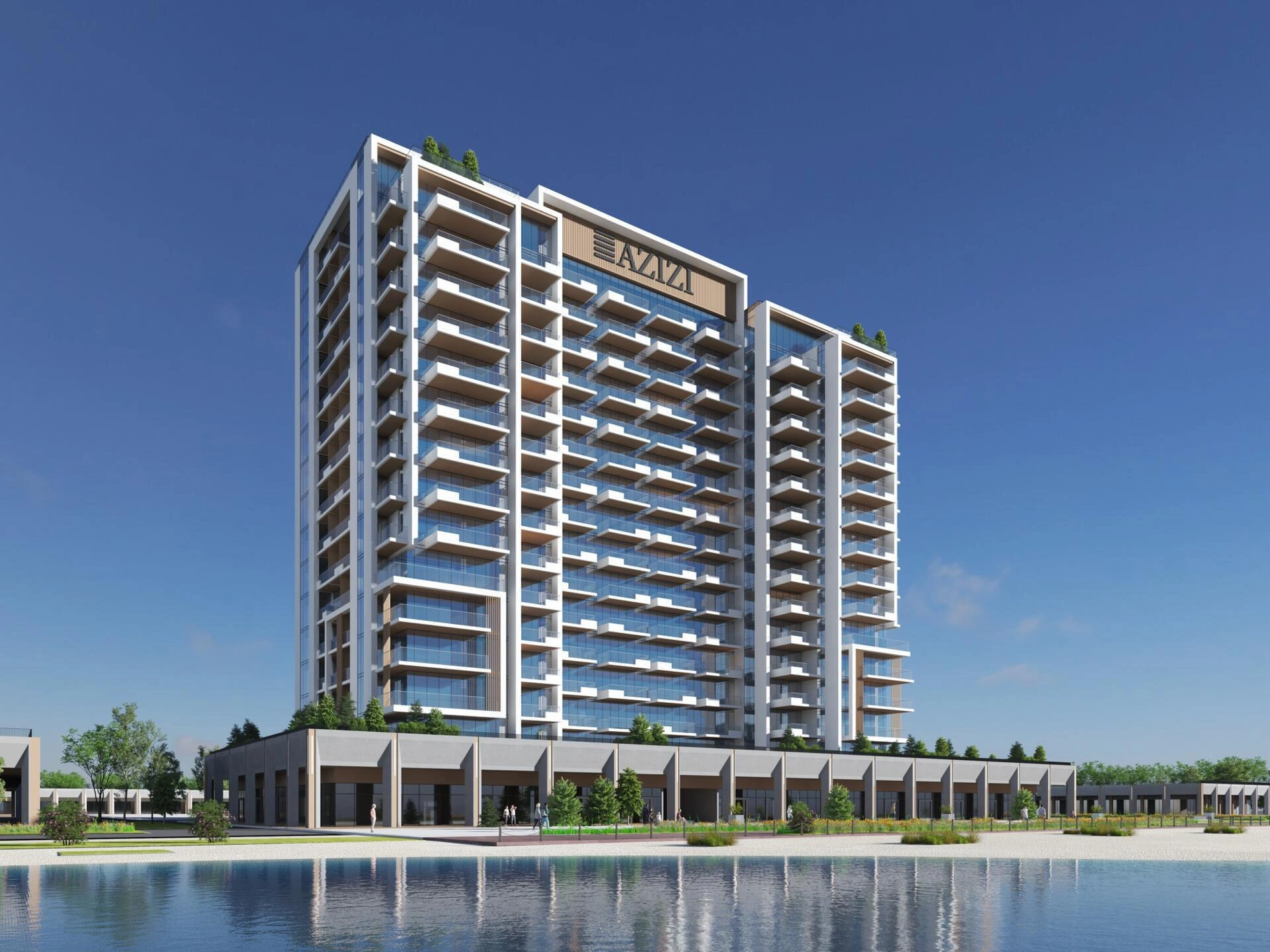 Apartamentos en un complejo residencial moderno en Dubái, Emiratos Árabes Unidos