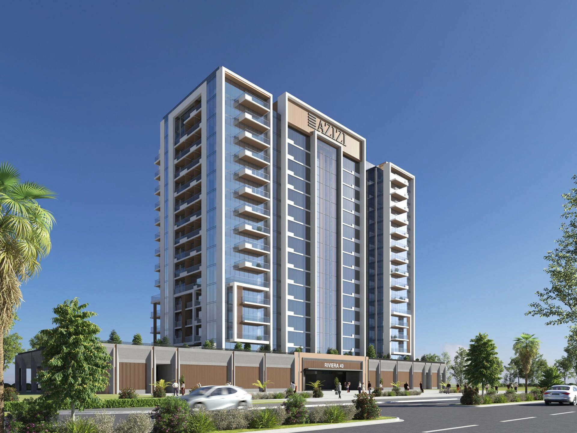 Apartamentos en un complejo residencial moderno en Dubái, Emiratos Árabes Unidos