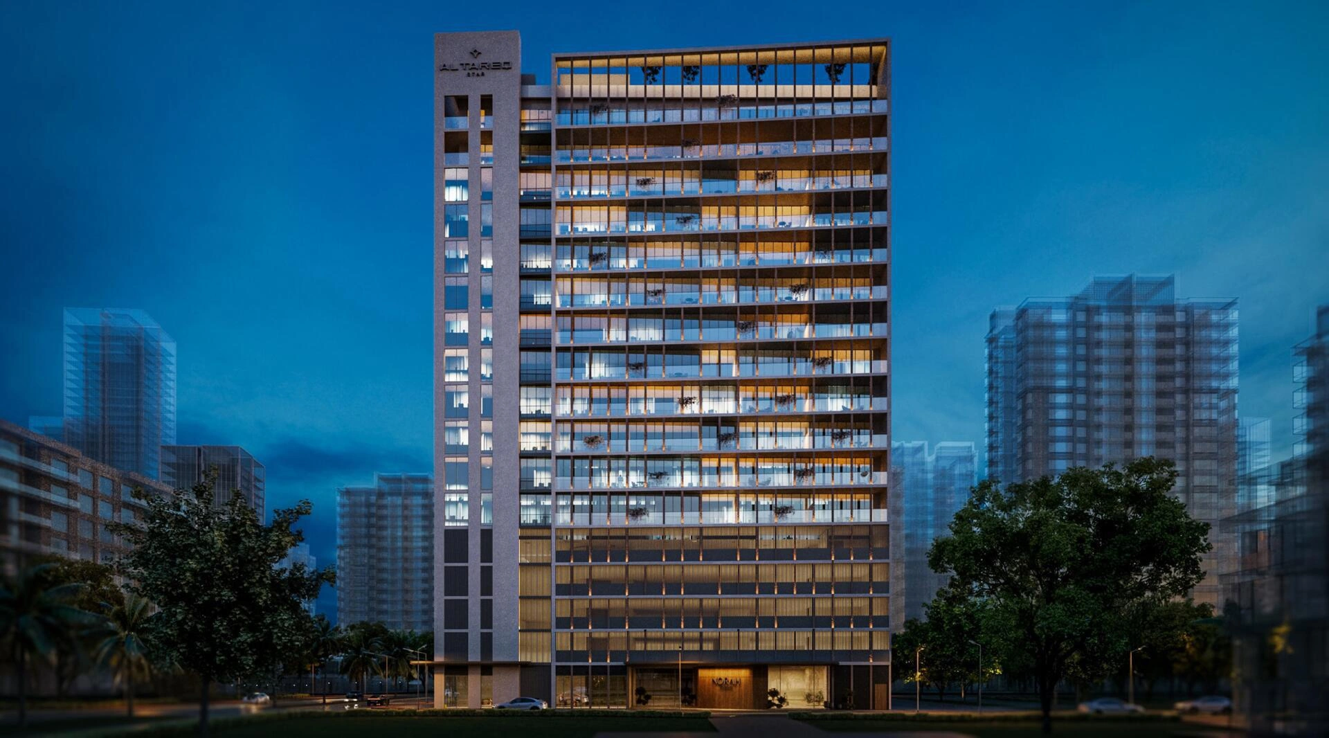 Apartments in Norah Residence in Dubai, United Arab Emirates