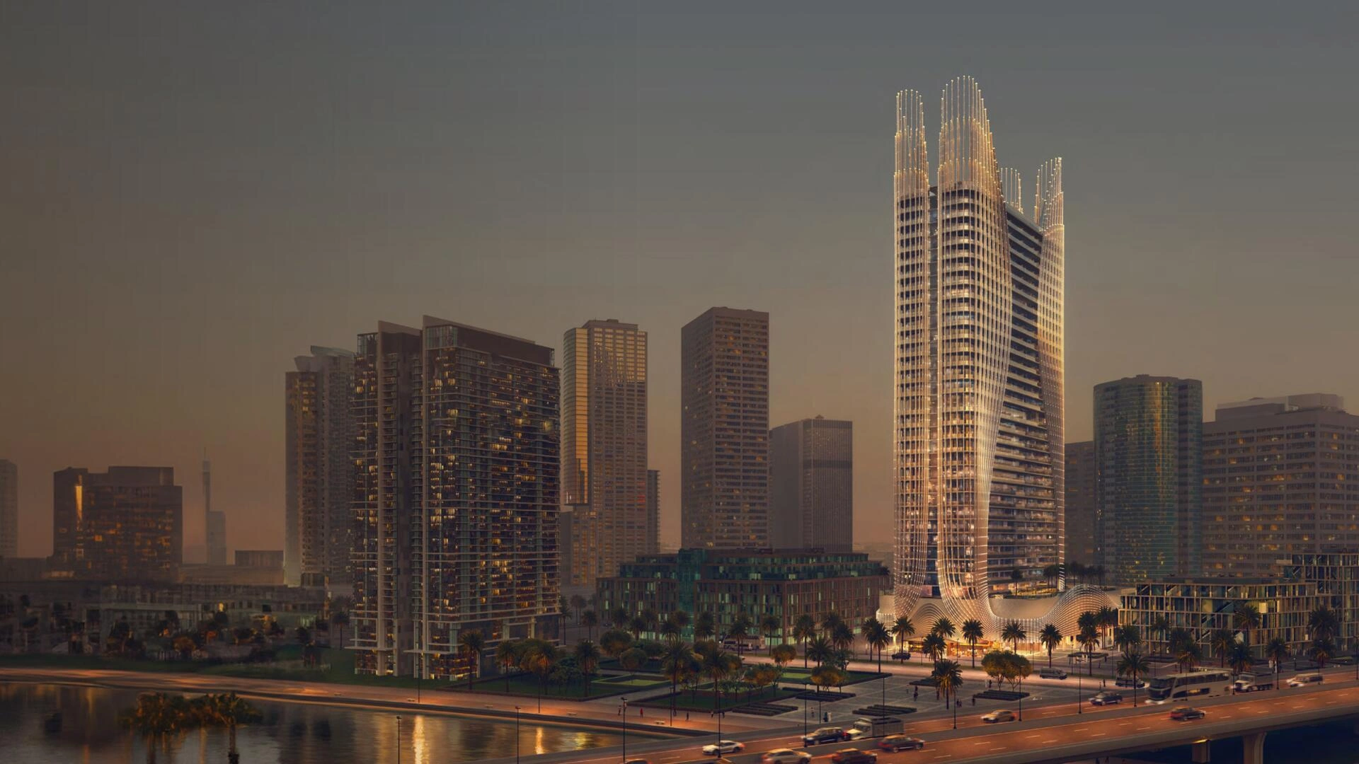 Appartements dans un complexe résidentiel moderne à Business Bay, Dubaï, Émirats arabes unis