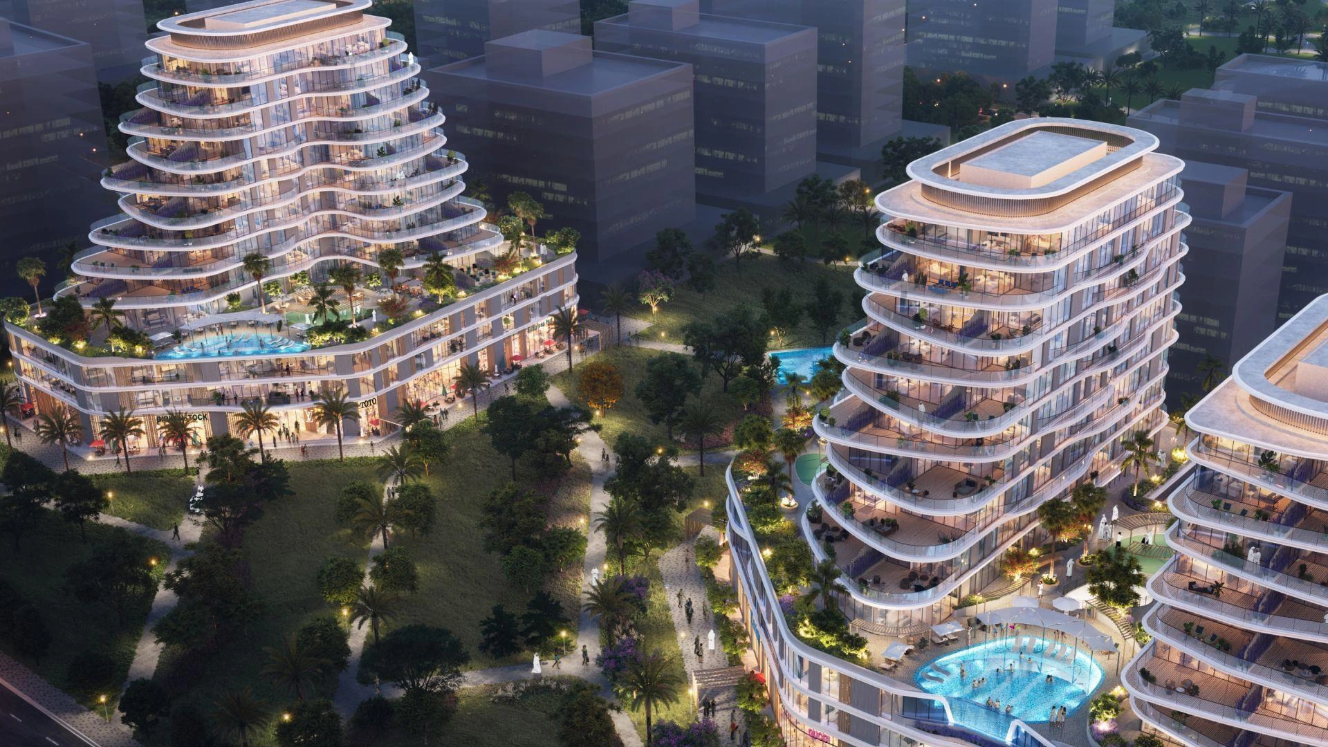 Apartamentos con plan de pago en Dubái, Emiratos Árabes Unidos