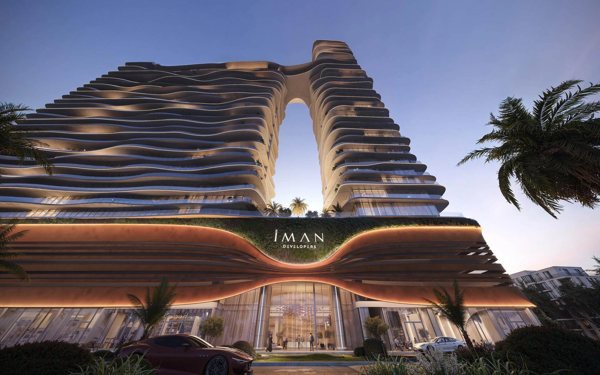 Apartamentos en un moderno complejo residencial en Dubái, Emiratos Árabes Unidos