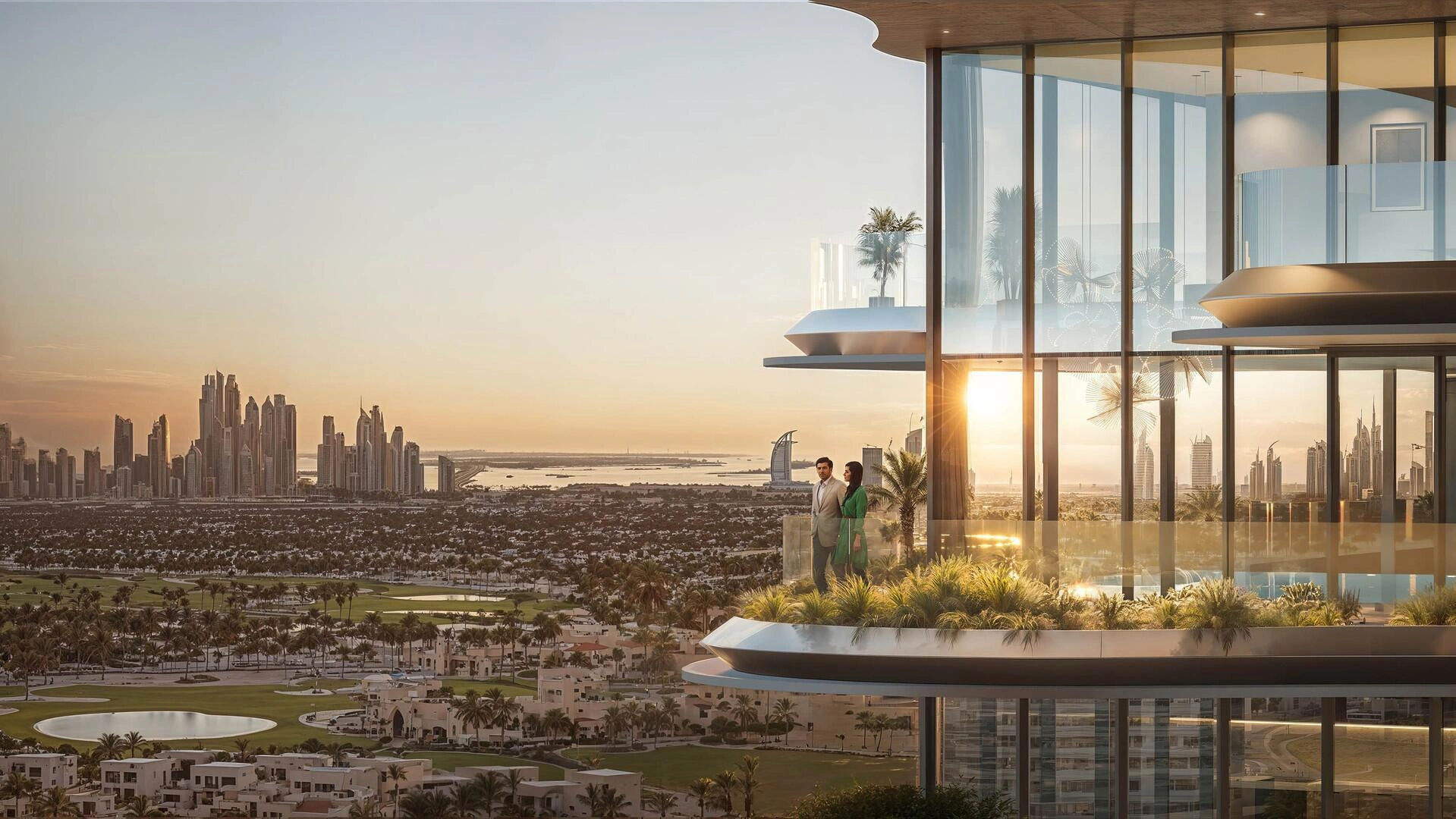 Apartamentos en un moderno complejo residencial en Dubái, Emiratos Árabes Unidos