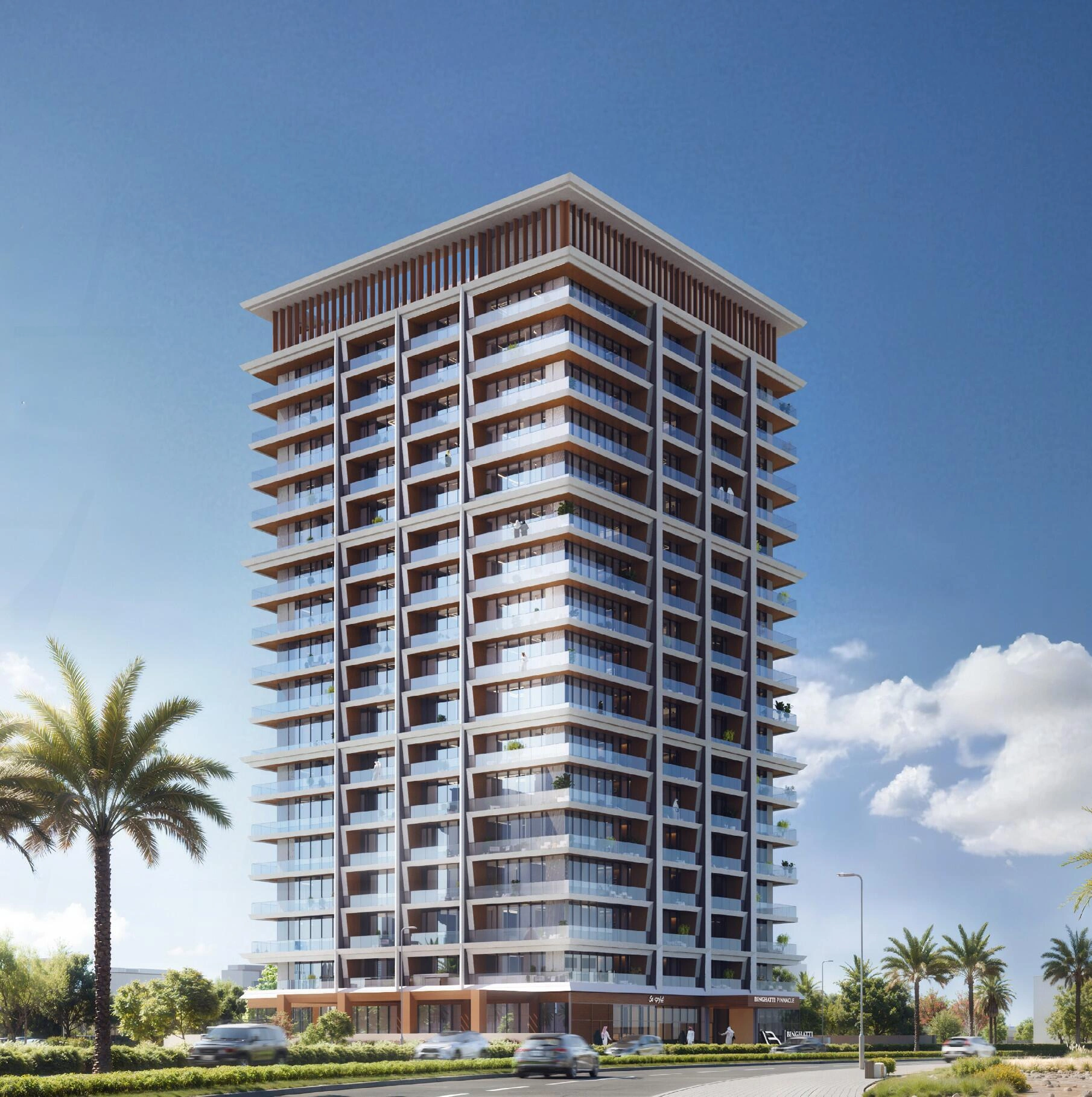 阿联酋迪拜住宅综合体内的公寓