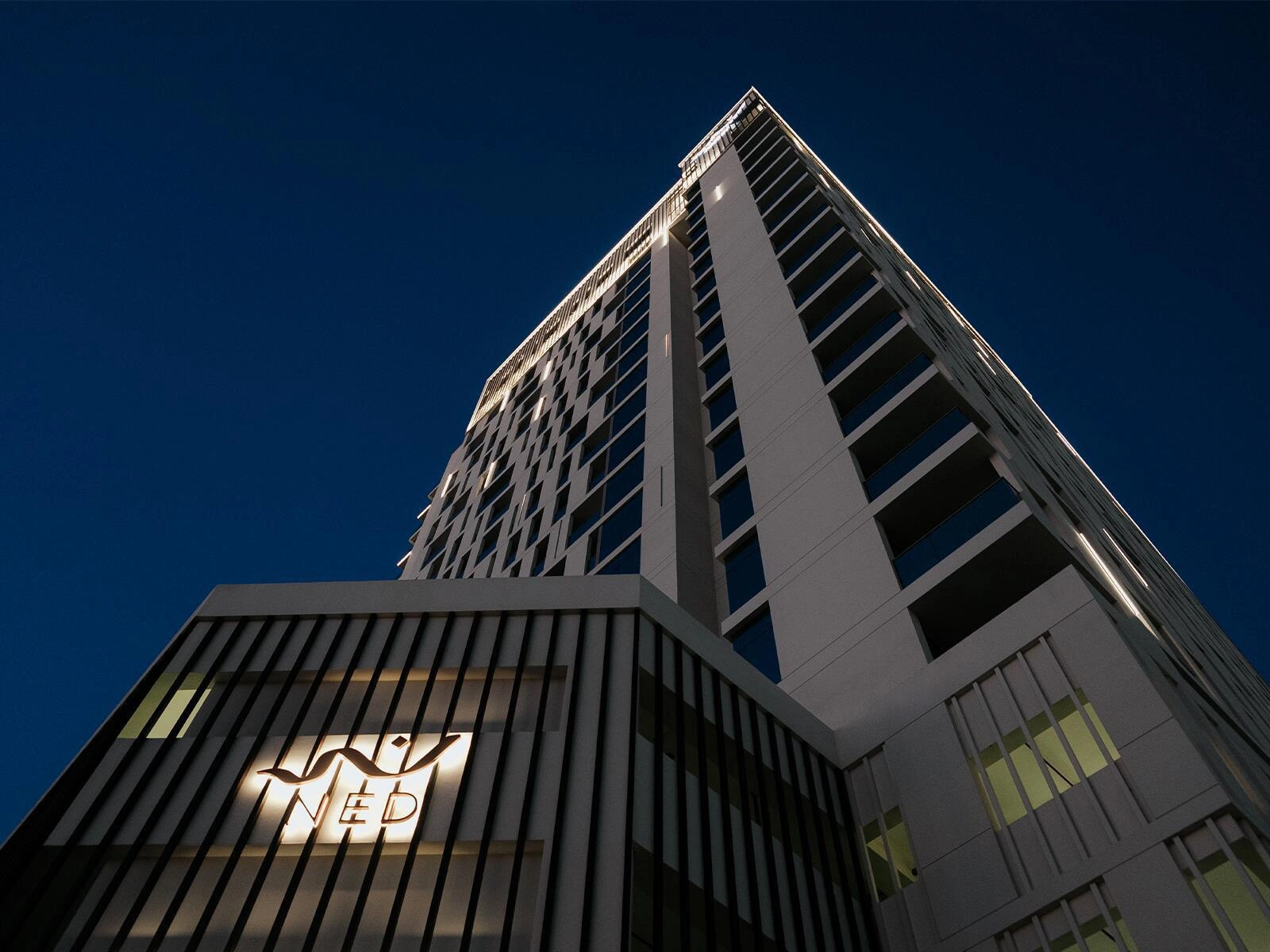 Birleşik Arap Emirlikleri, Dubai, Business Bay'de modern bir konut kompleksinde daireler