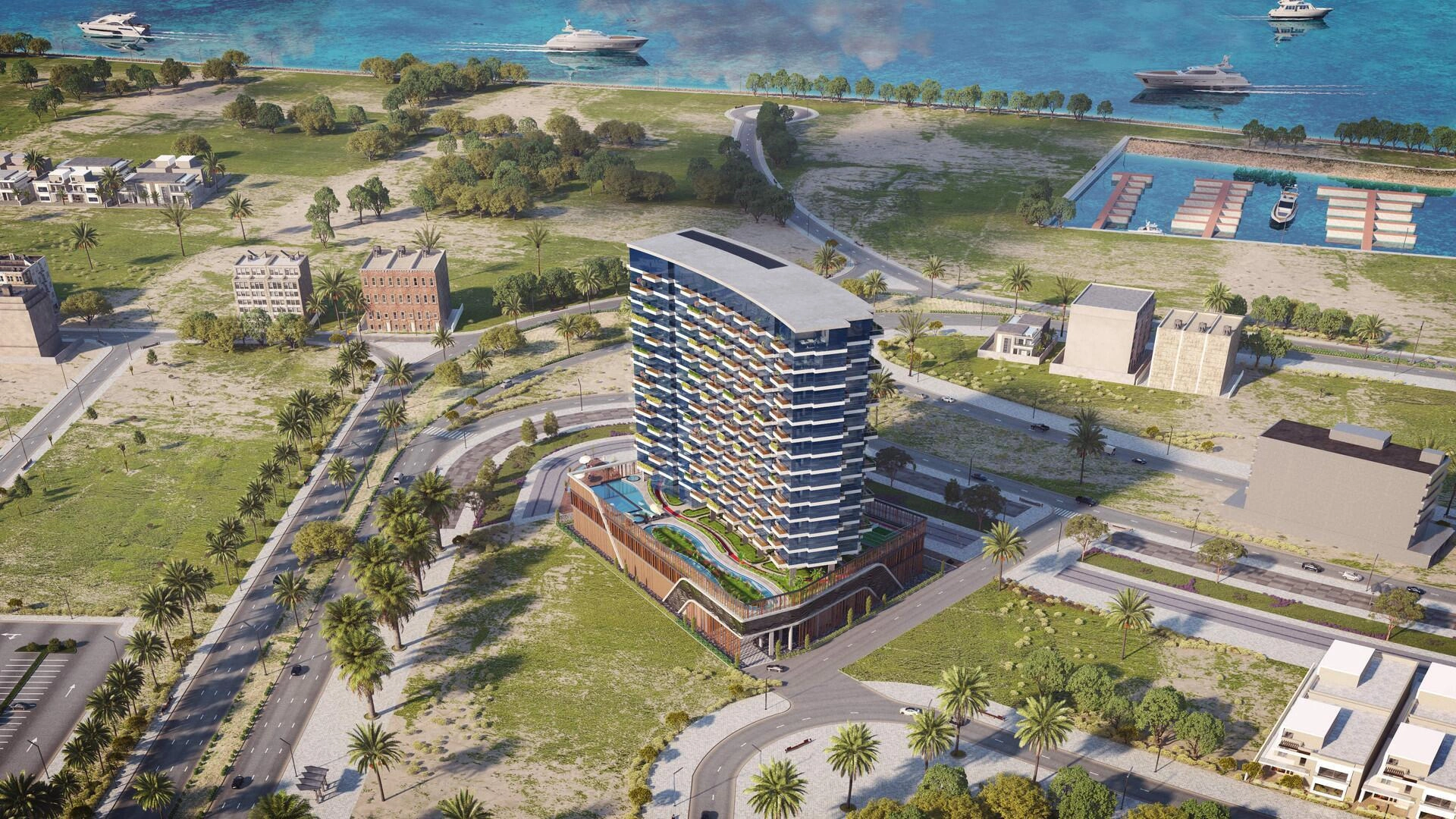 Dubai, UAE 的度假式公寓