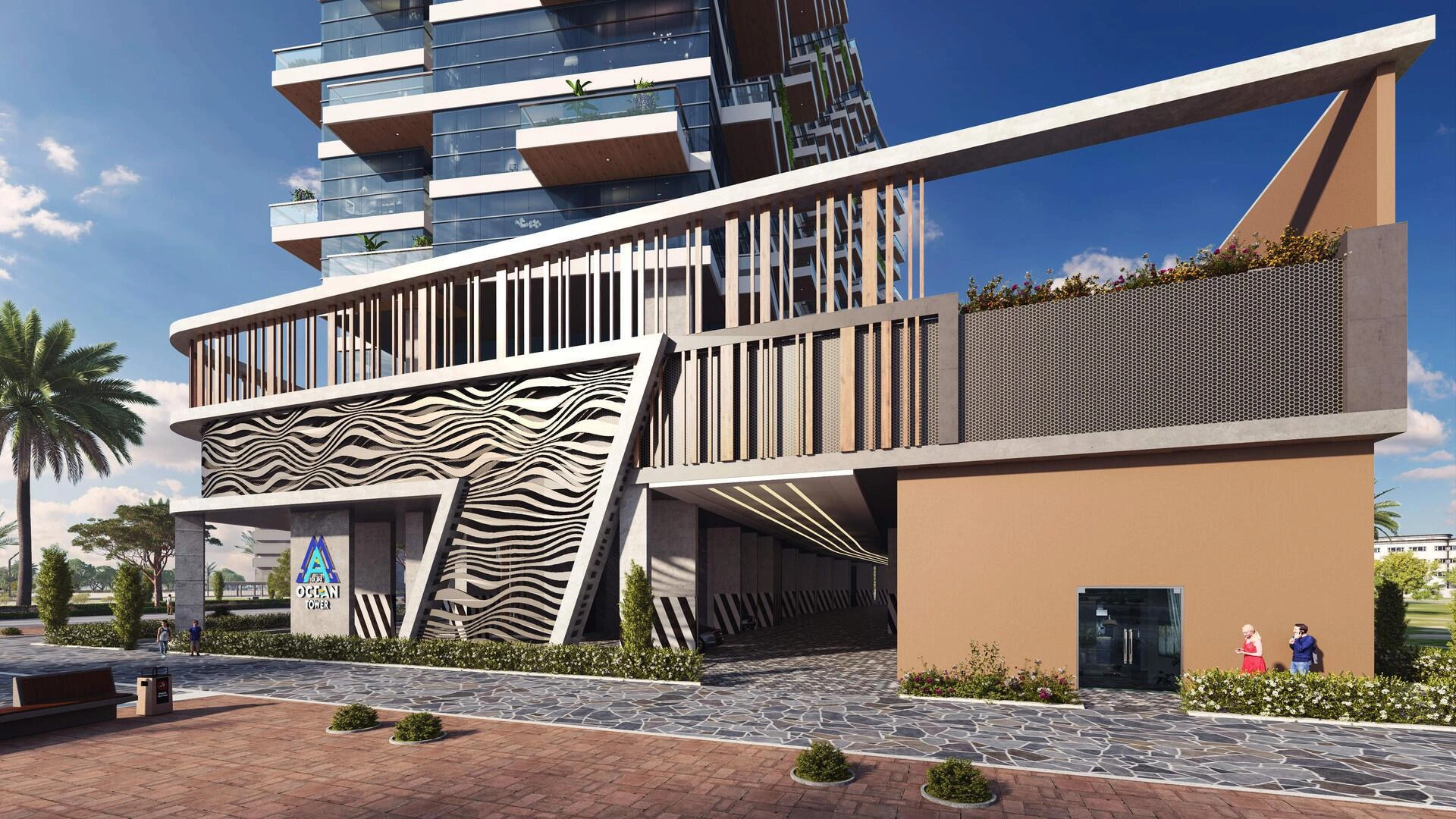 Dubai, UAE 的度假式公寓