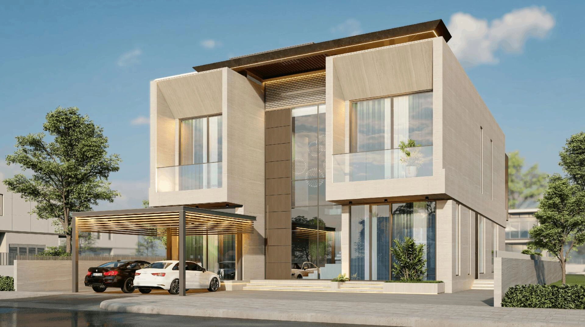 Ville in un complesso residenziale a Dubai, Emirati Arabi Uniti