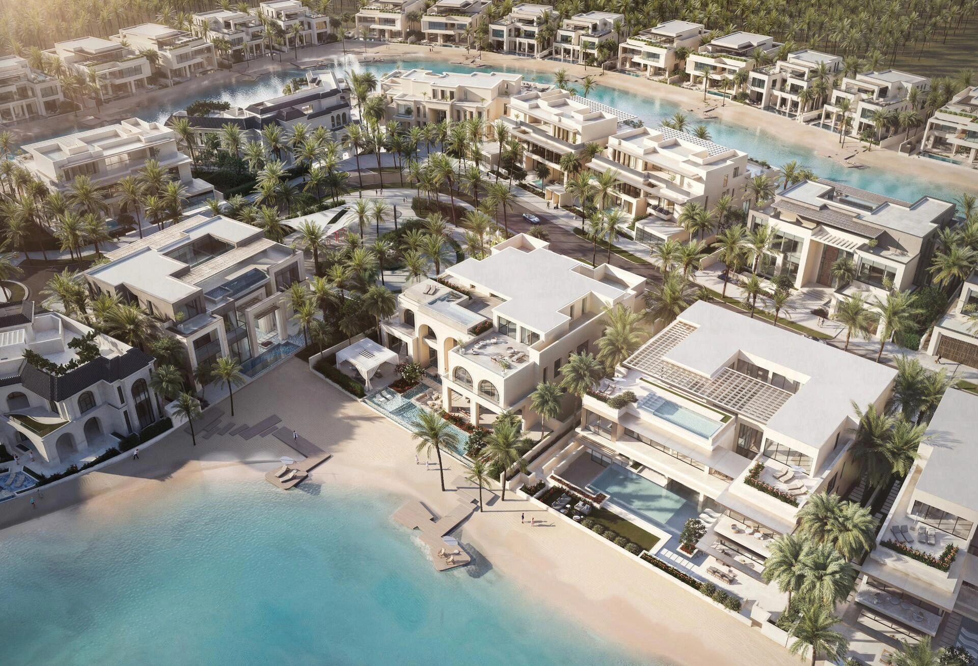 阿联酋迪拜的带家具别墅