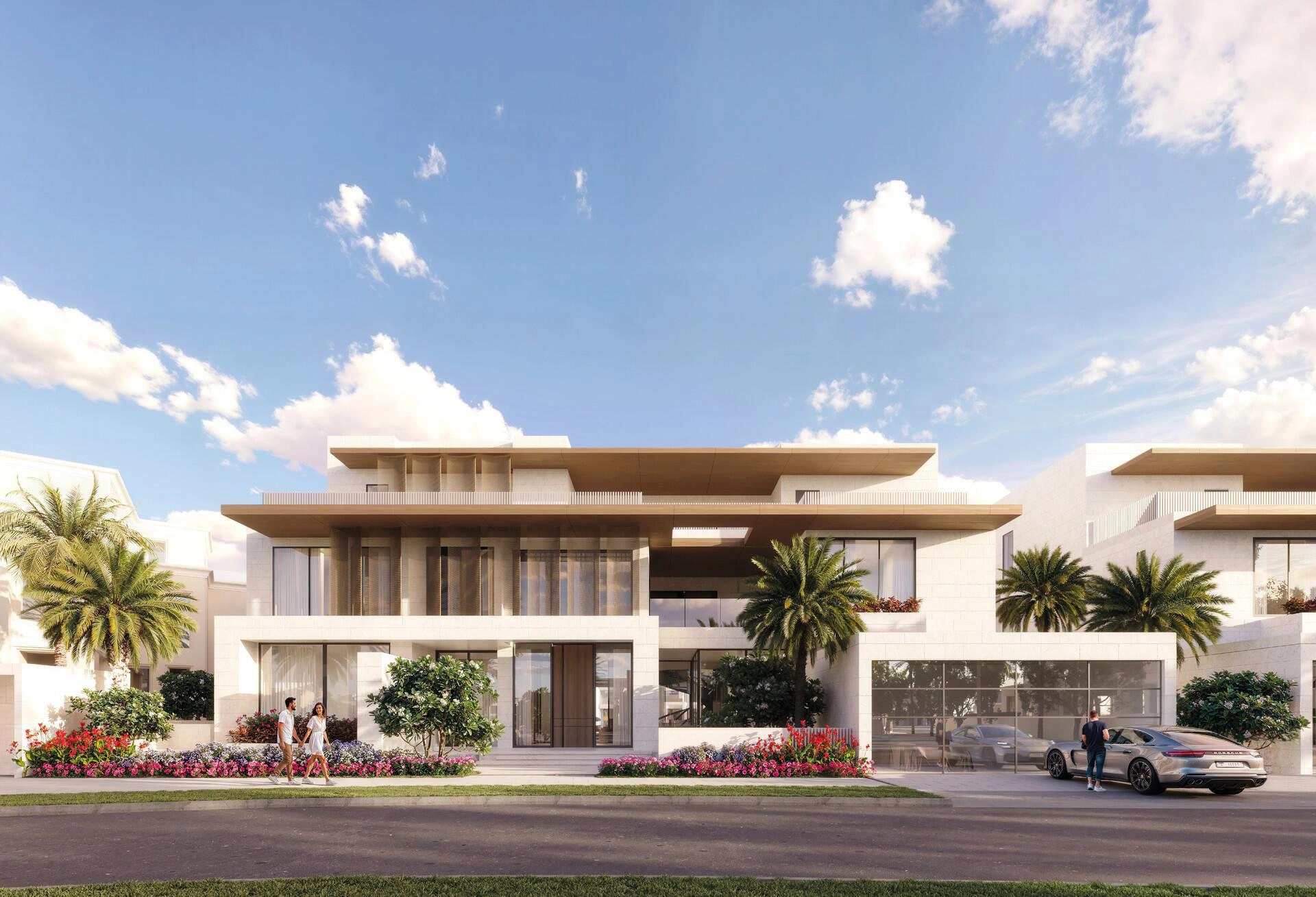 阿联酋迪拜的带家具别墅