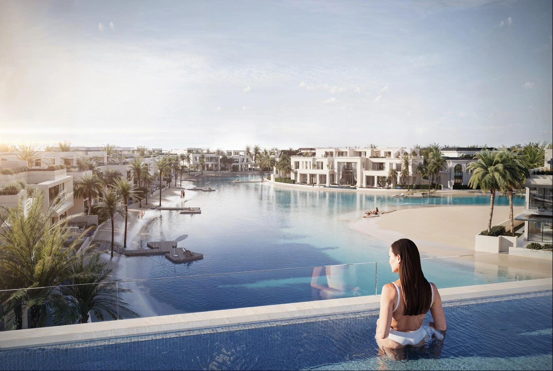 阿联酋迪拜的带家具别墅